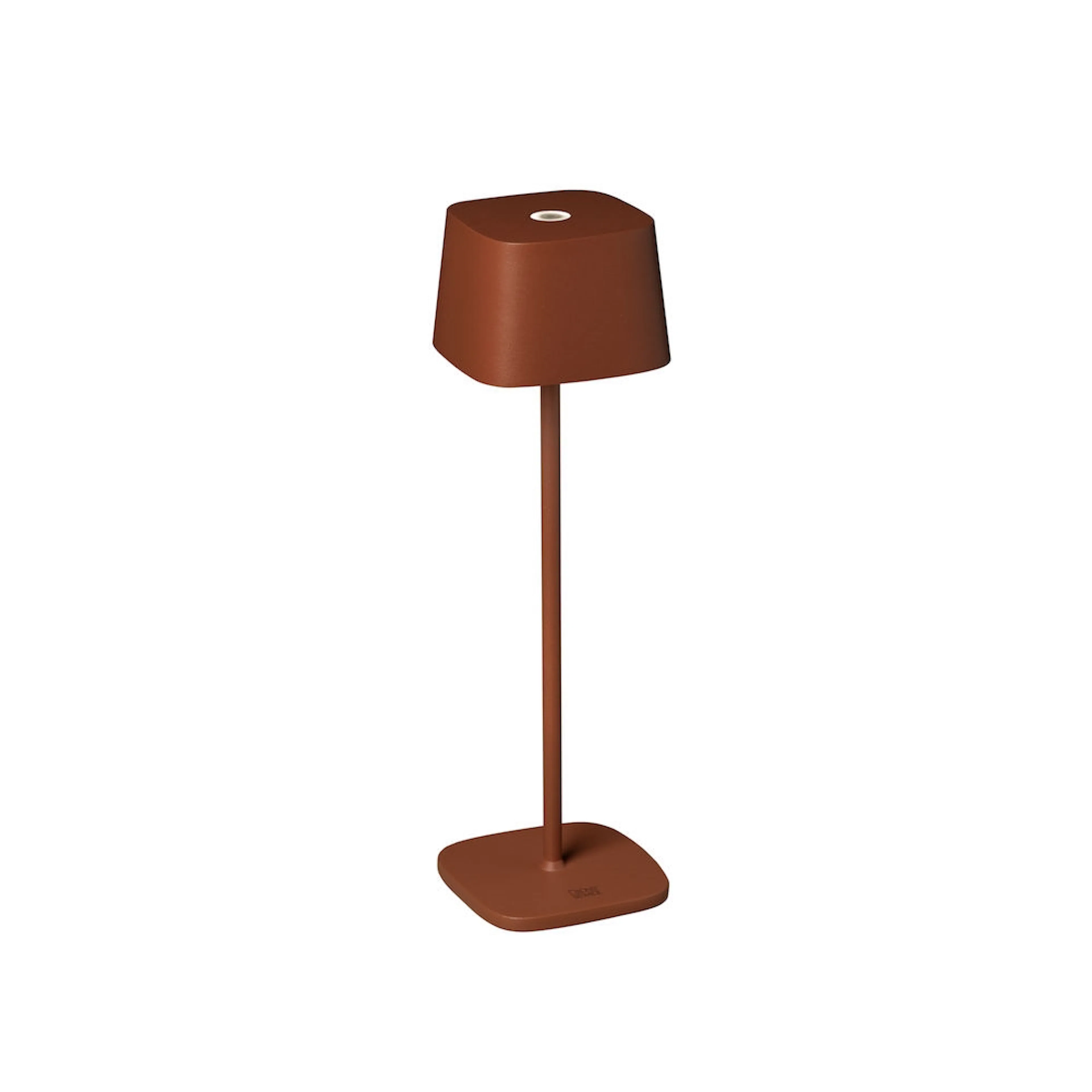Capri bordslampa terrac. USB Terracotta