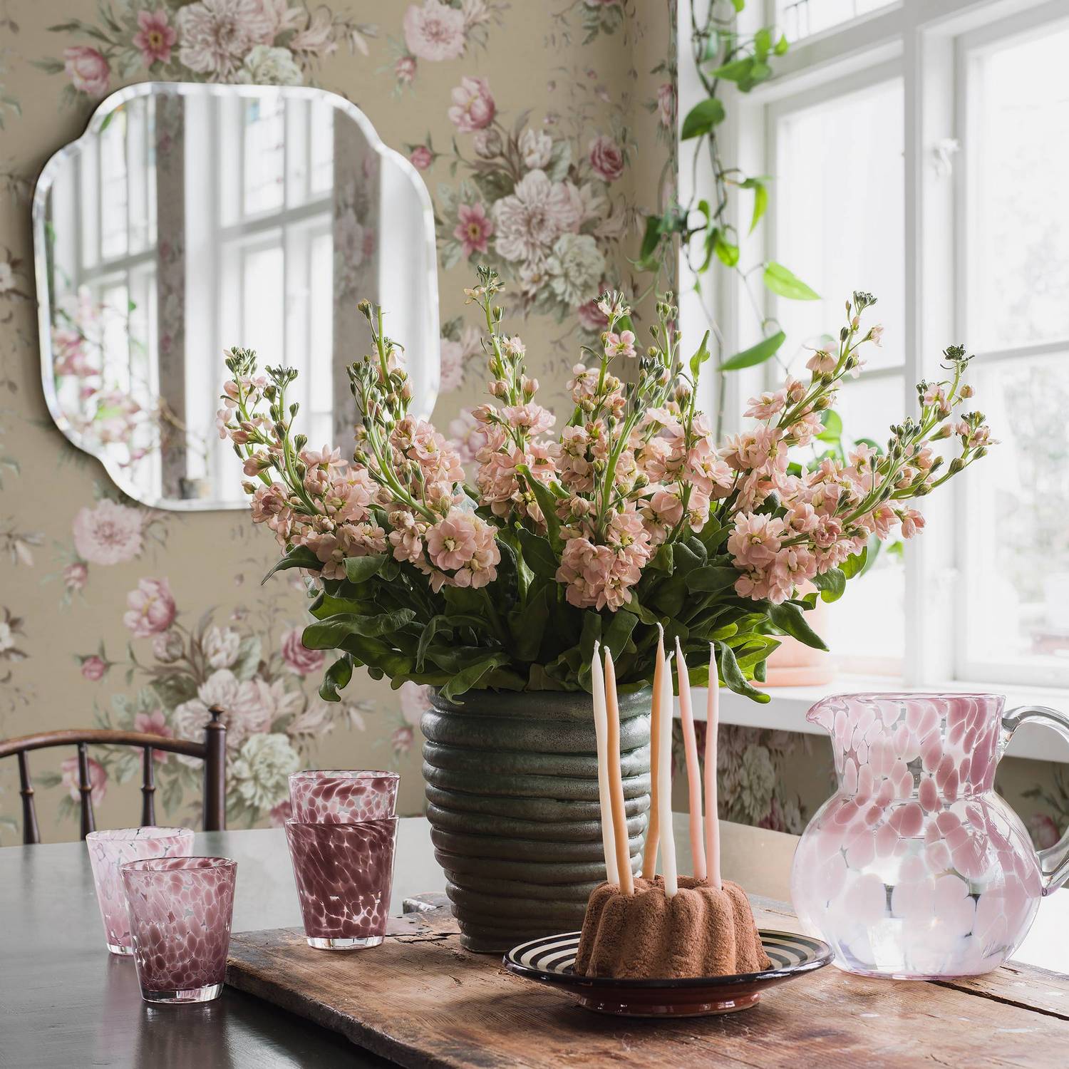 Tapet Boråstapeter Floral Charm 4250