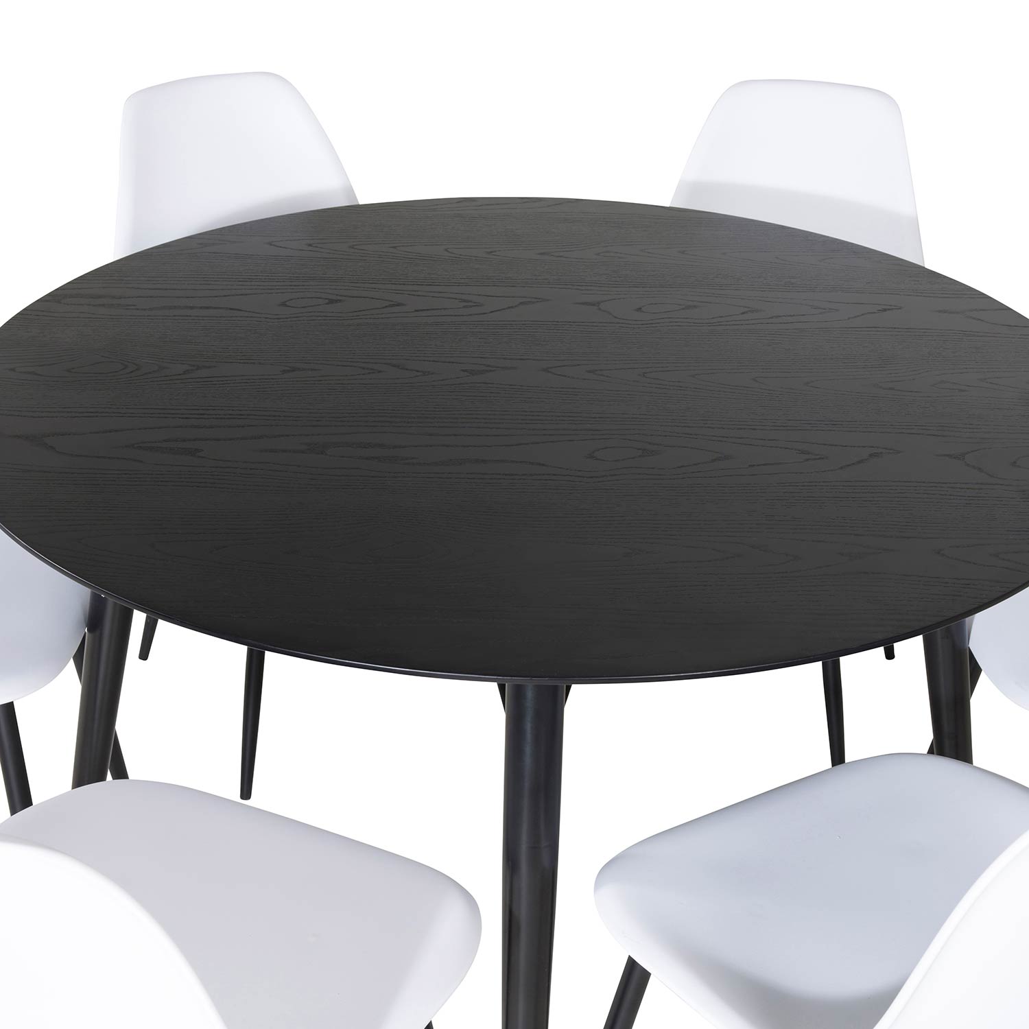 Matgrupp Venture Home Dipp Ø115 cm med 6 Polar Plast Stolar