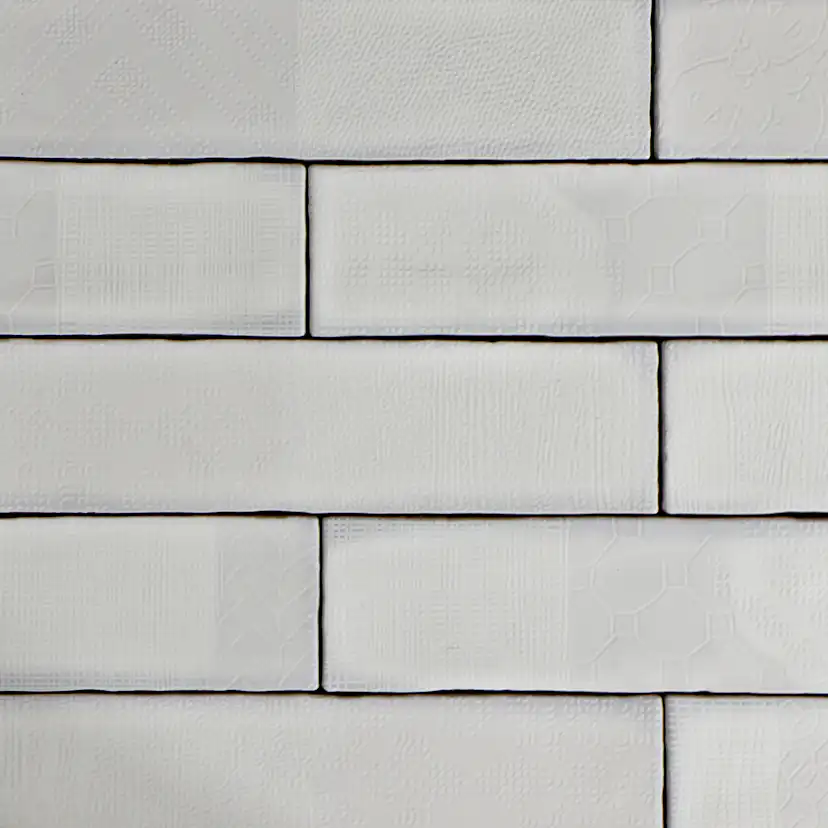 Kakel Tenfors Peronda Argila Pasadena Vit 7,5x30 cm