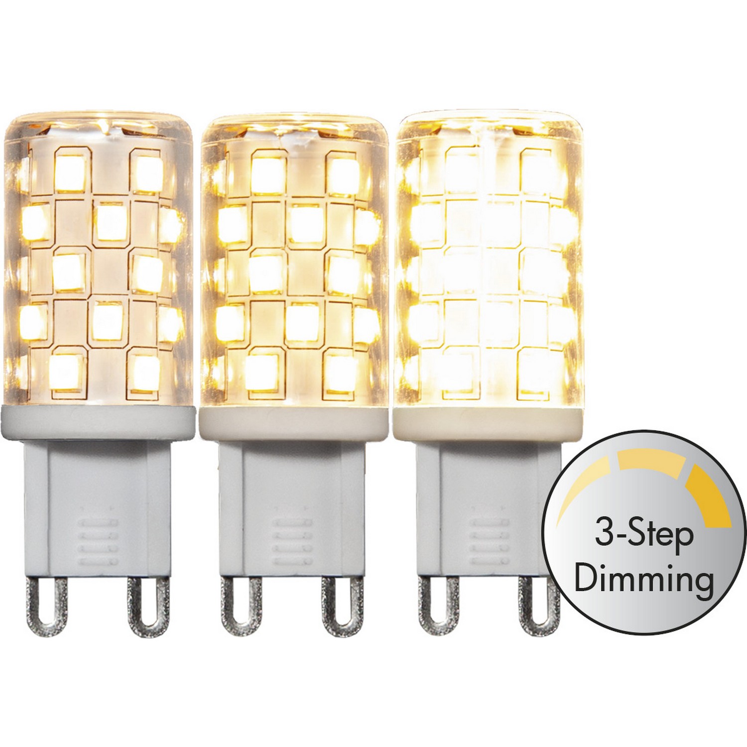 LED-Lampa Star Trading Halo-LED 3-step G9