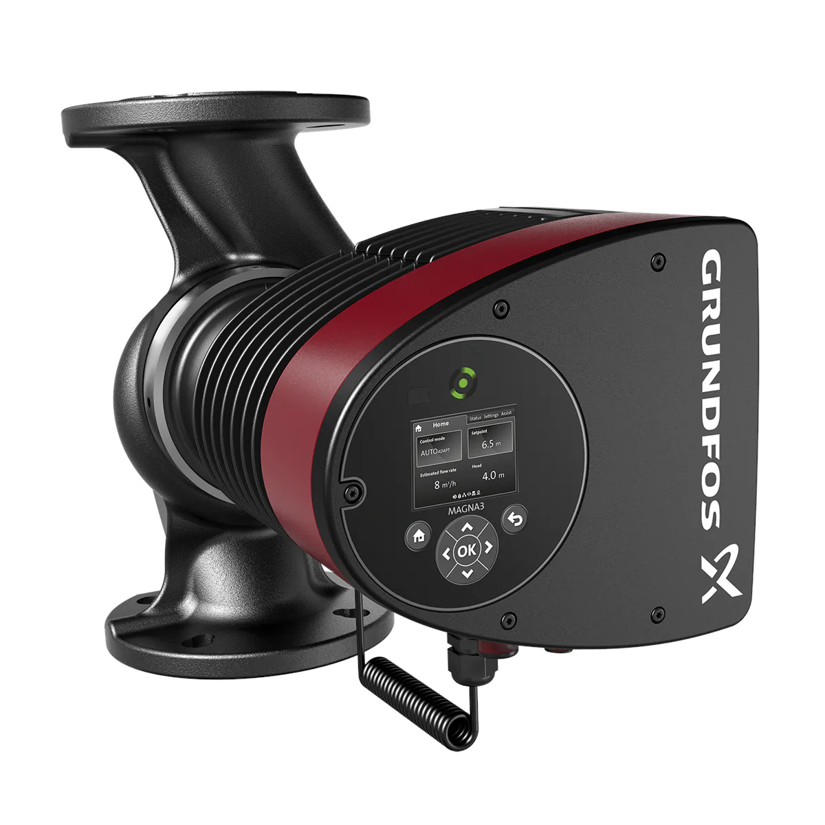 GRUNDFOS MAGNA3 32-60 F 220 (FLÄNSAD) CIRKULATIONSPUMP PN6/1 Modell: 32-60 F