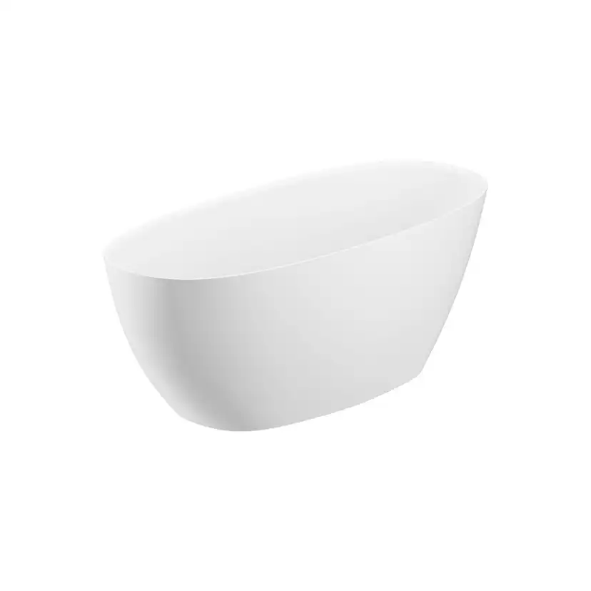 SANDHAMN 1570X700X600 VIT GJUTMARMOR FRISTÅENDE DUBBEL 1570 mm, Vit