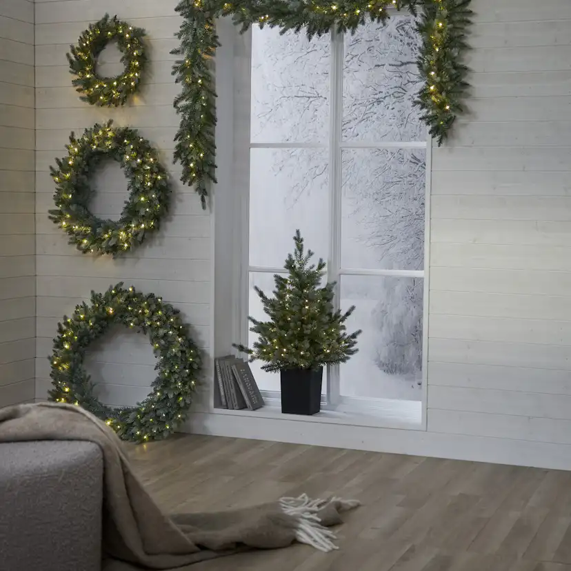 Bordsdekoration Star Trading GranGreyland95 cm 80Lb