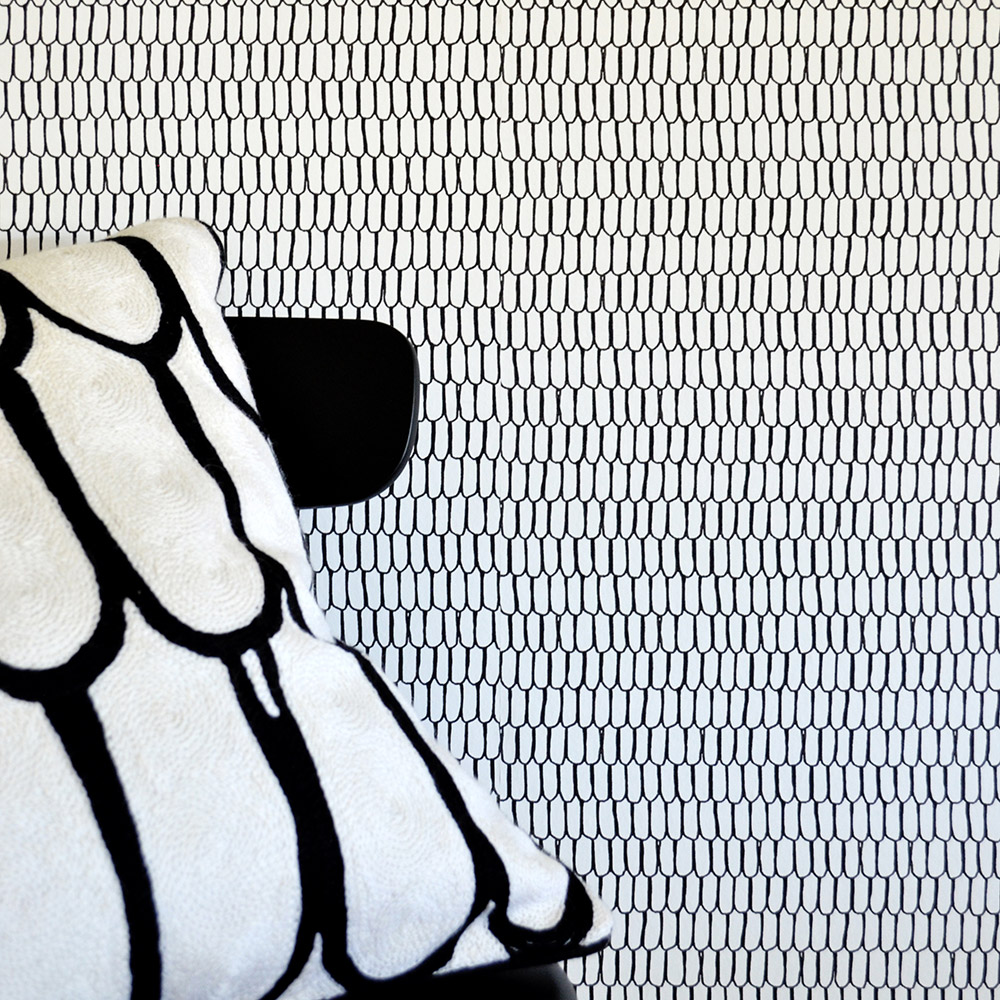 Tapet Mimou Ginza Black