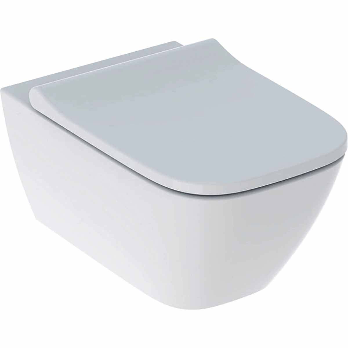 Vägghängd Toalettstol Geberit Smyle Square Rimfree 500.683.01.1