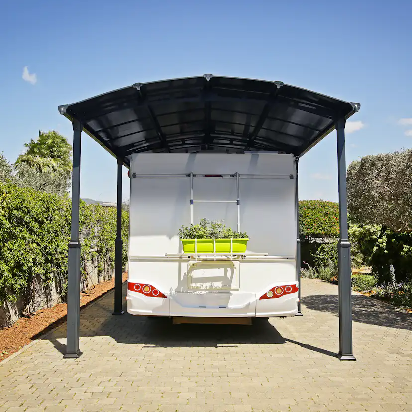 Carport Canopia by Palram Alpine I Metall För Husbil 3,6x5 m
