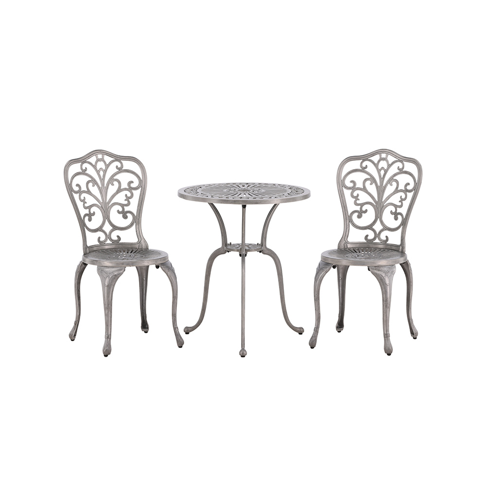 Cafégrupp Venture Home Nandin ø60 cm med 2 Trädgårdsstolar Utomhus