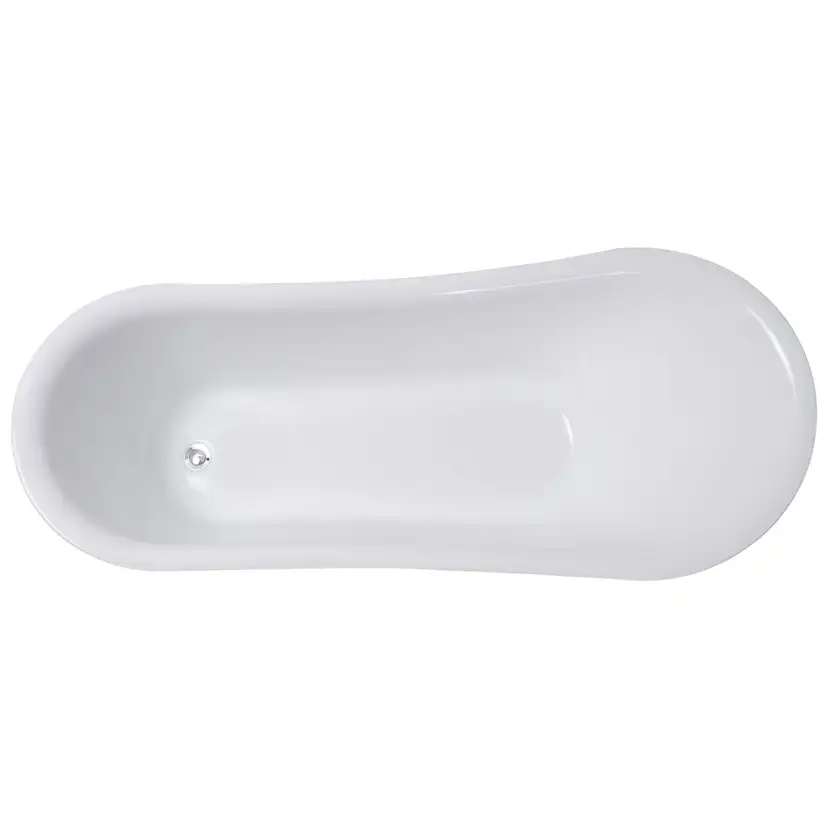Lykke Badkar med tassar Nordic Deluxe 1700x750x730mm, vit Längd: 170cm