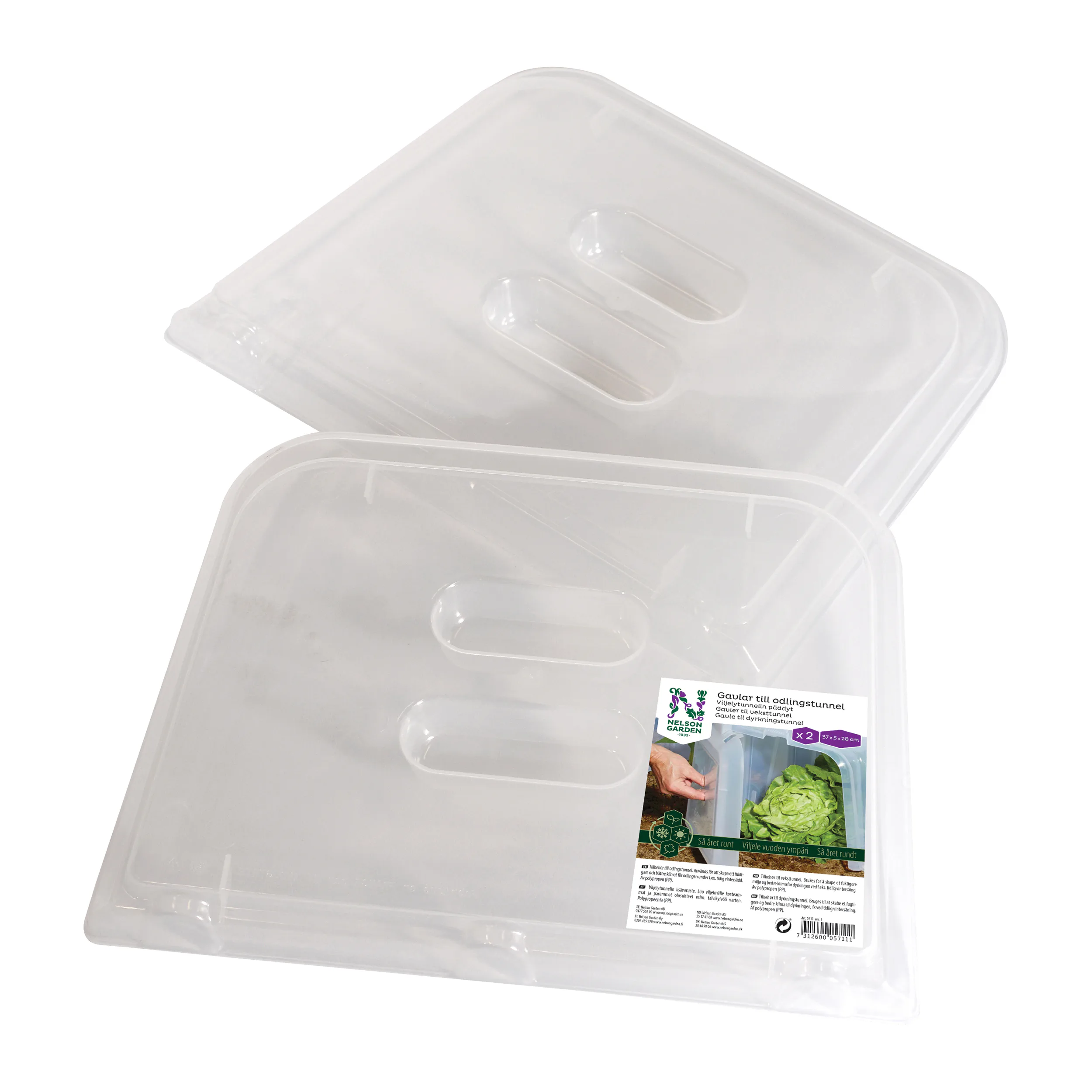 Gavlar Nelson Garden till Odlingstunnel 2-pack