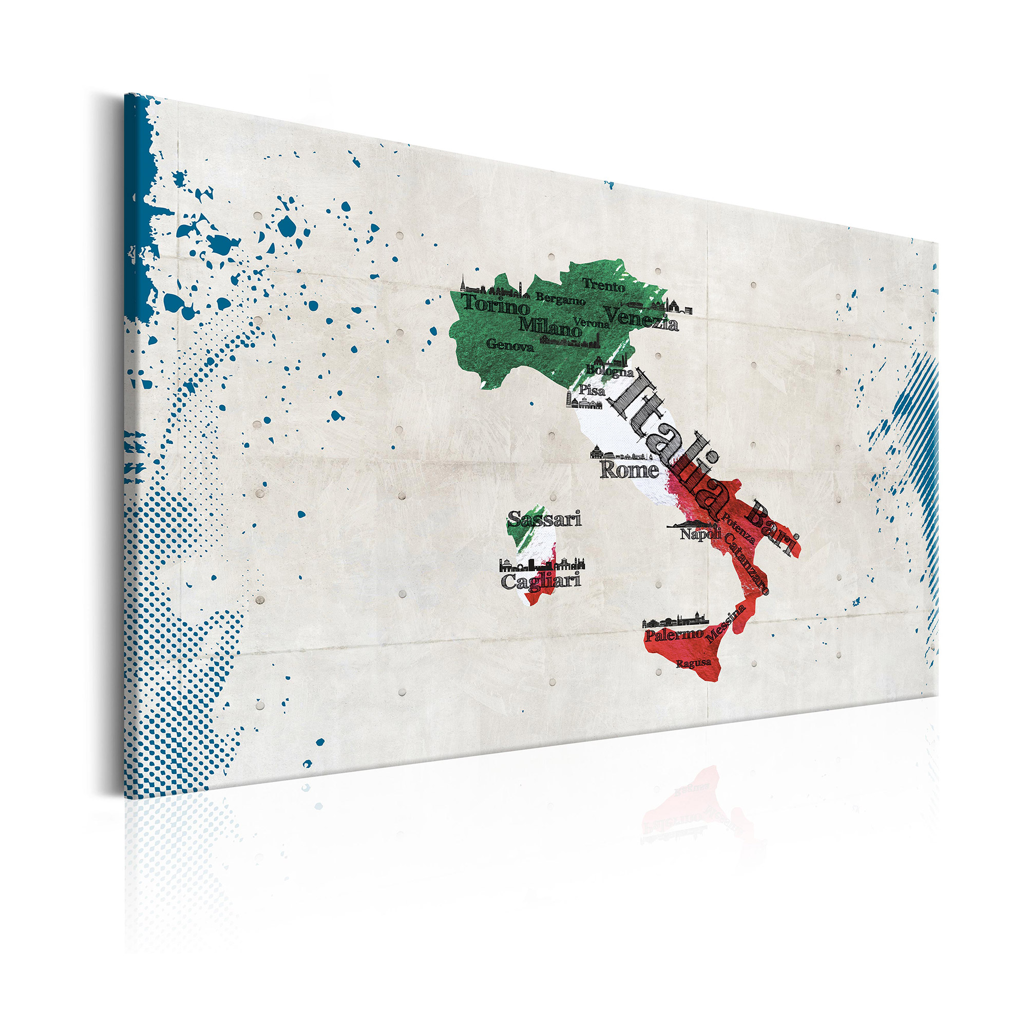 Tavla Arkiio Map Italy II