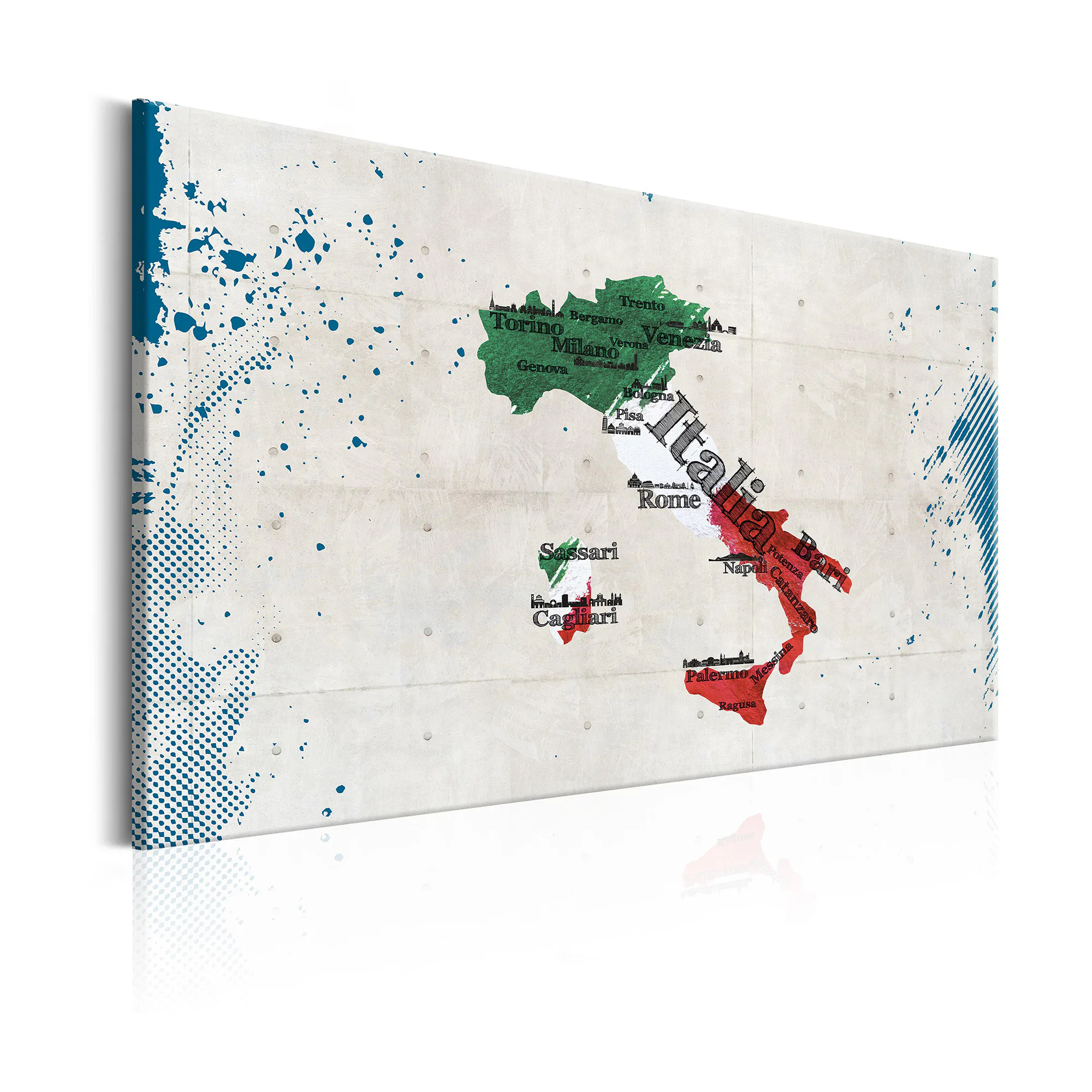 Tavla Arkiio Map Italy II