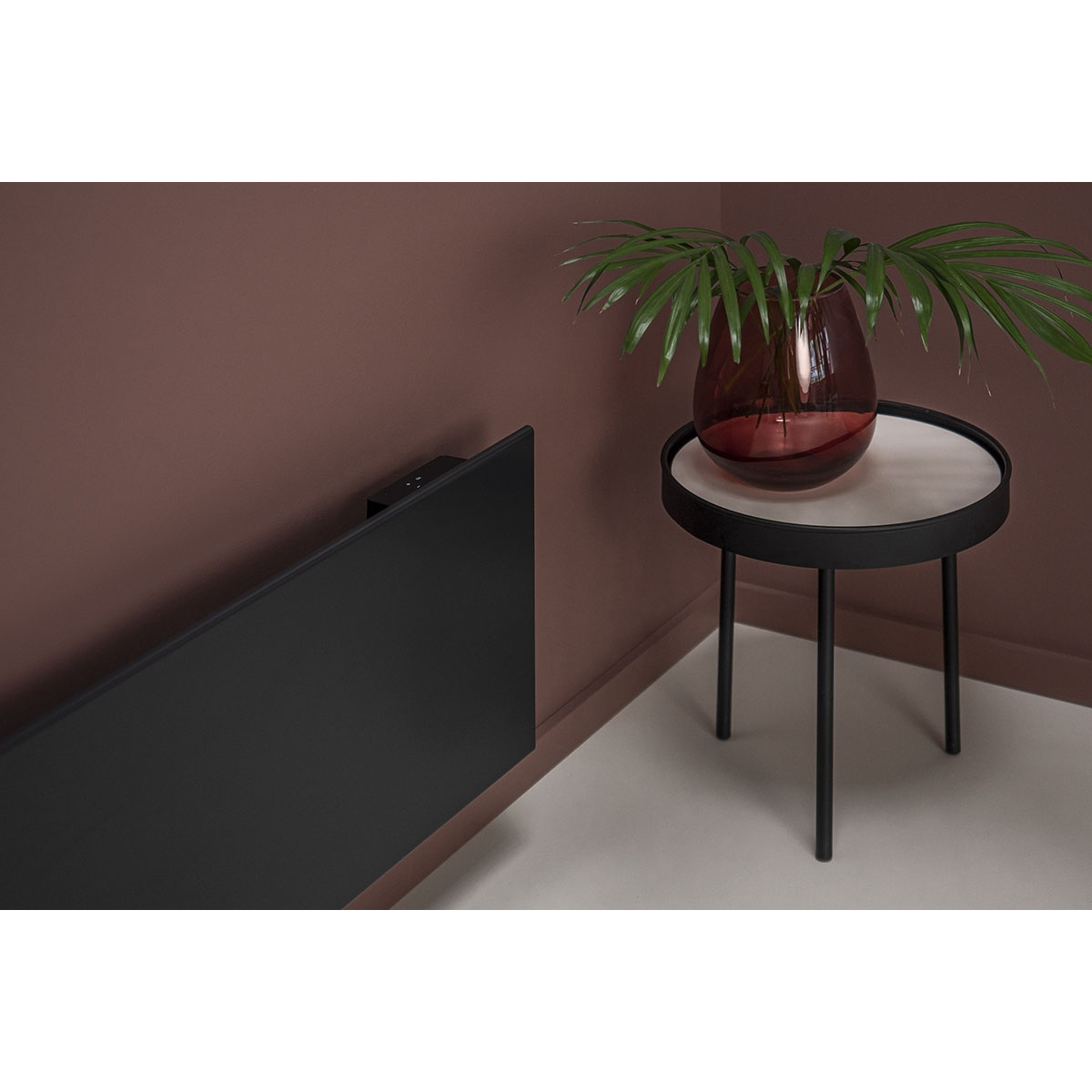 Elelement Adax Neo H KWT Wifi Svart Väggmonterad Elradiator