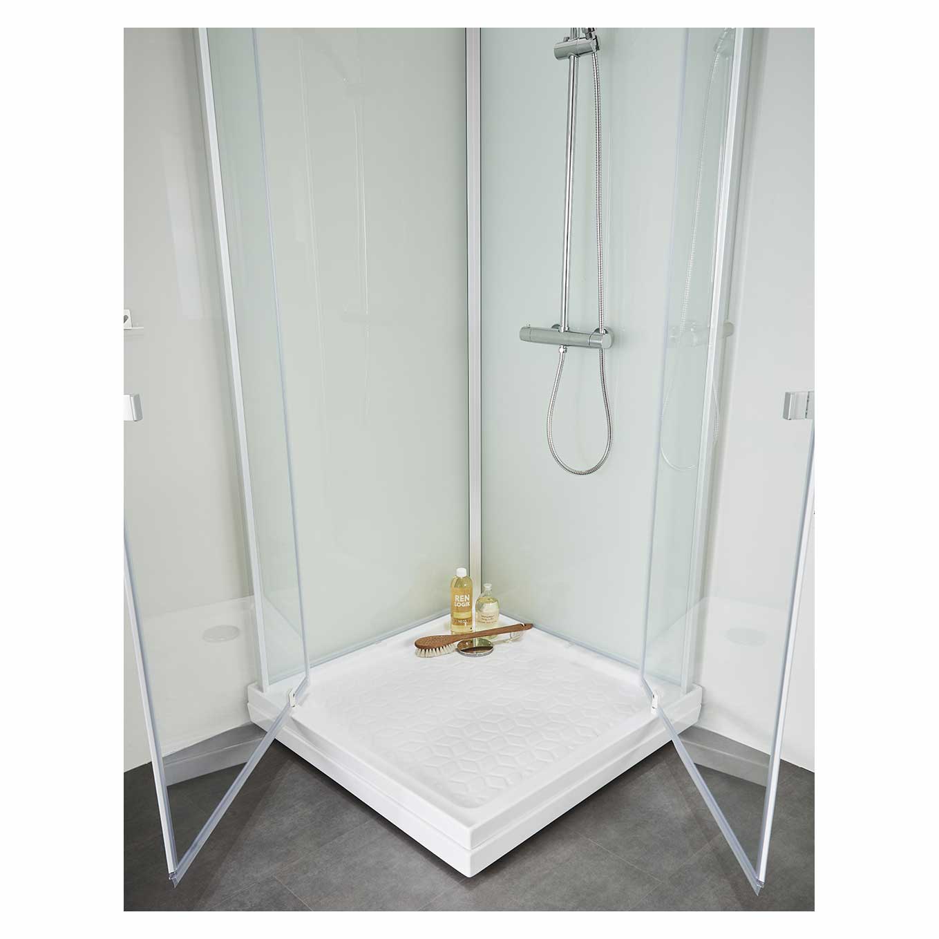 DUSCHKABIN BREEZE DELUXE 90X90 SQUARE 900x900 mm