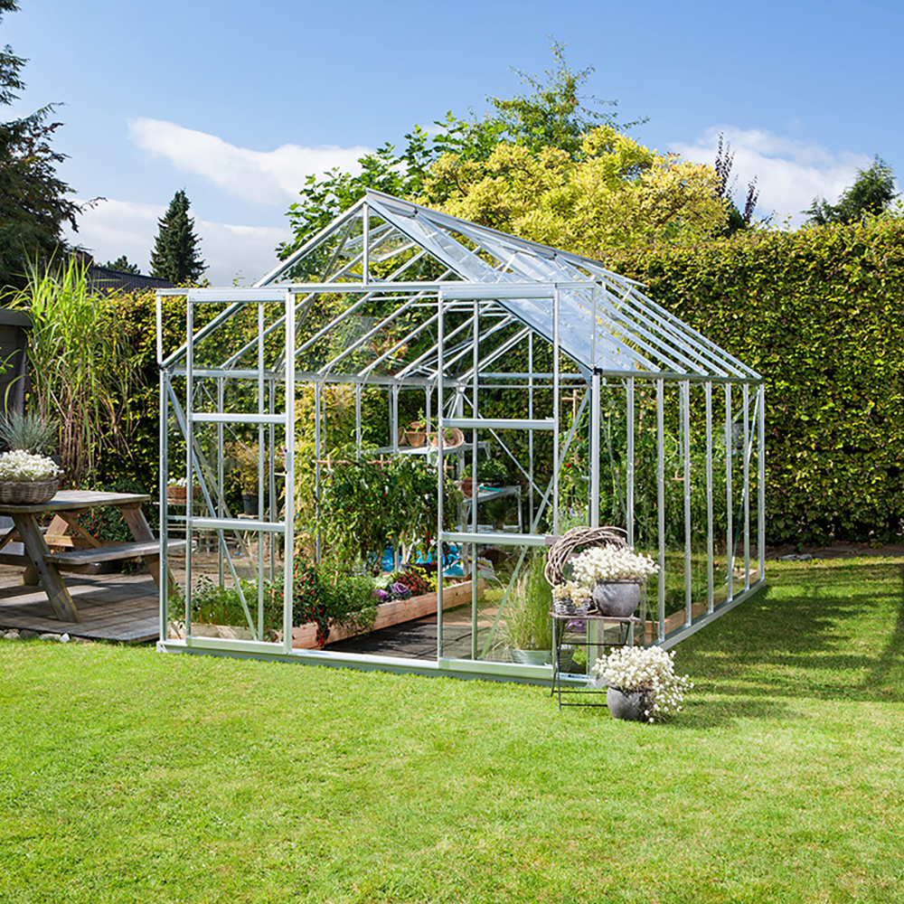 Växthus Vitavia Uranus 11,5 m2 med Sockel
