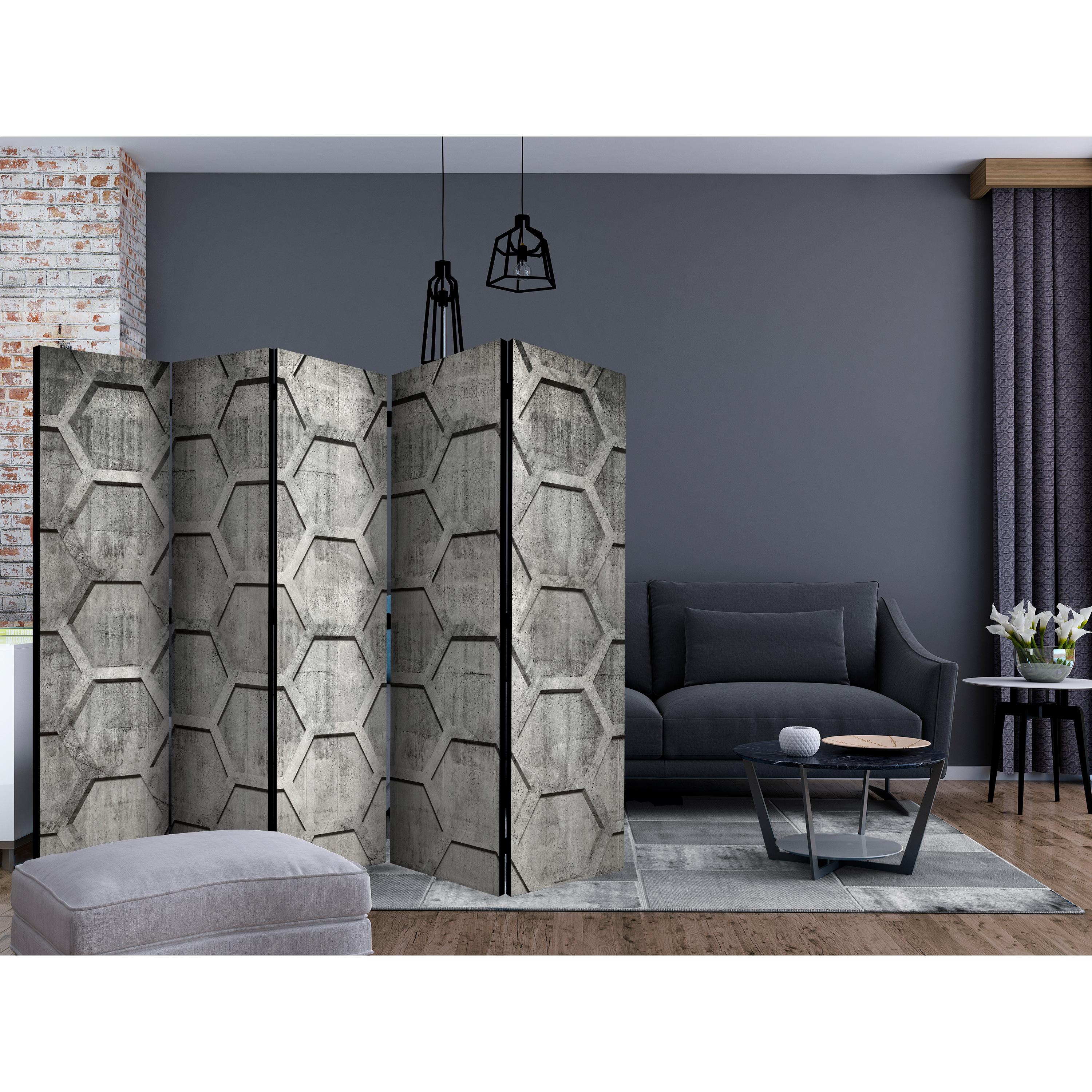 Rumsavdelare Arkiio Platinum Cubes II 225x172 cm