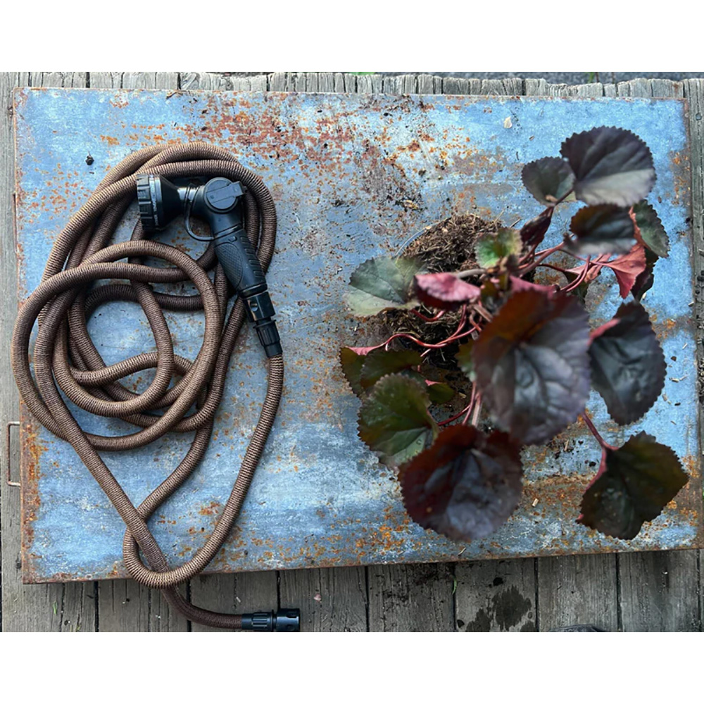 Trädgårdsslang By Benson Deluxe Set Mörk Sand 25 m