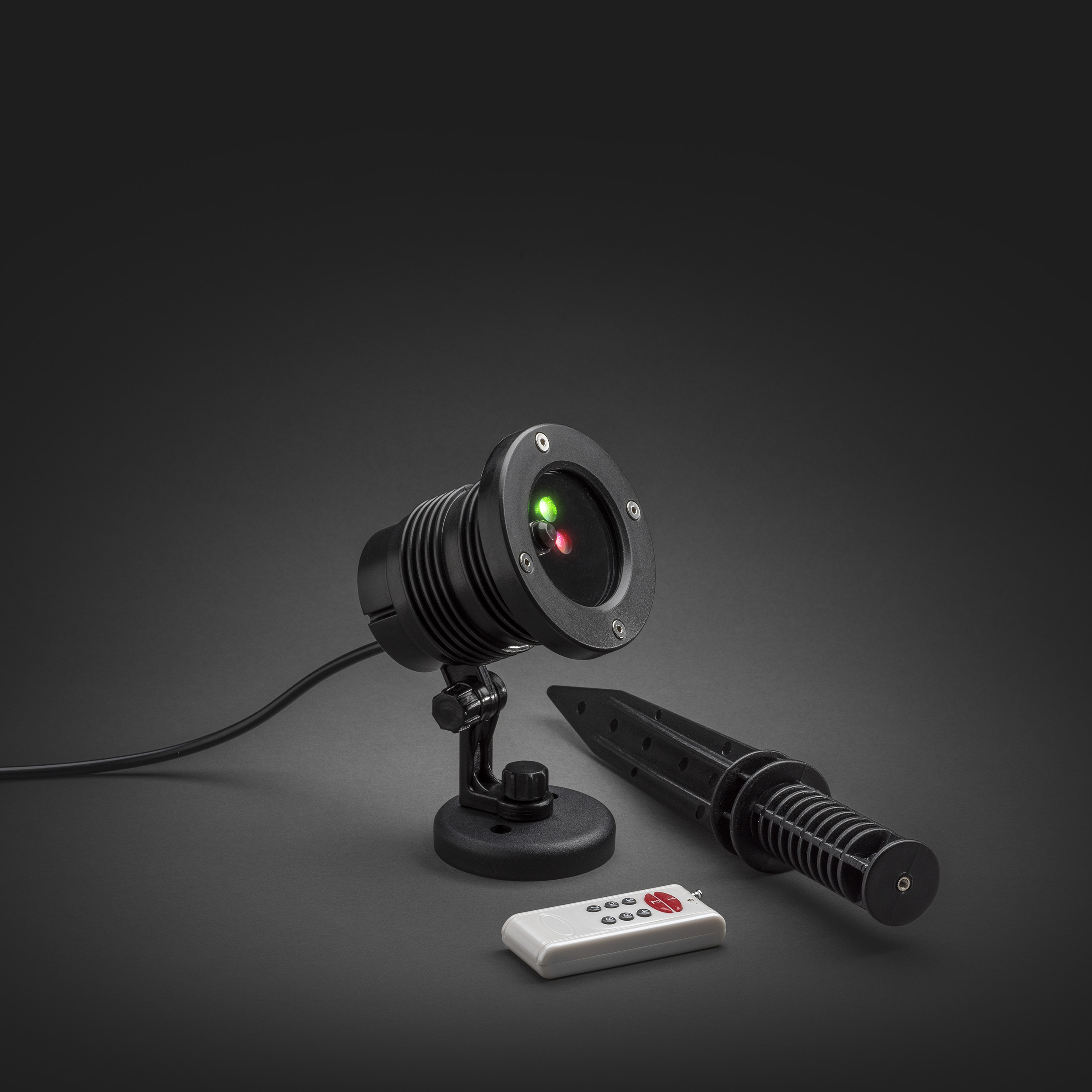 Laserlampa Gnosjö Konstsmide Julmotiv LED