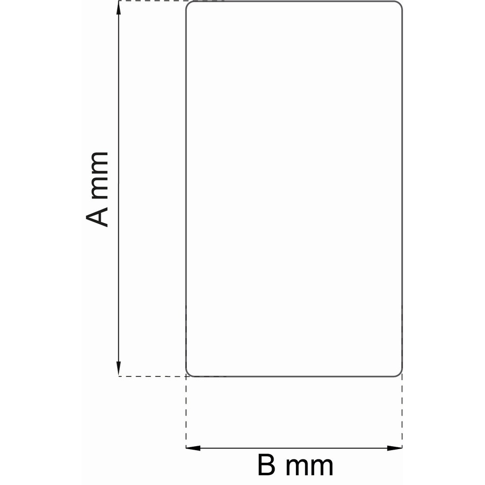 Badrumsmatta Habo Camelia Fyrkantig