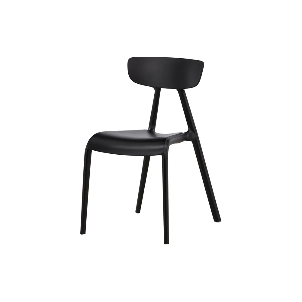 Ursholmen Dining Chair - Black Polypropylenec Svart