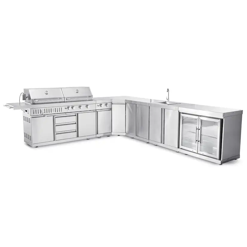 Hörnmodul Myoutdoorkitchen Classic Line Stainless 304SS 90° Large
