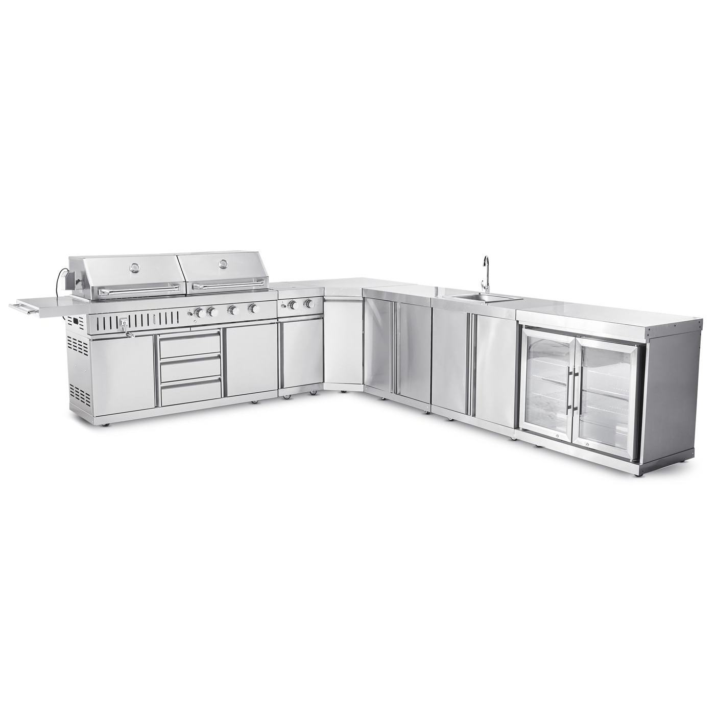 Hörnmodul Myoutdoorkitchen Classic Line Stainless 304SS 90° Large