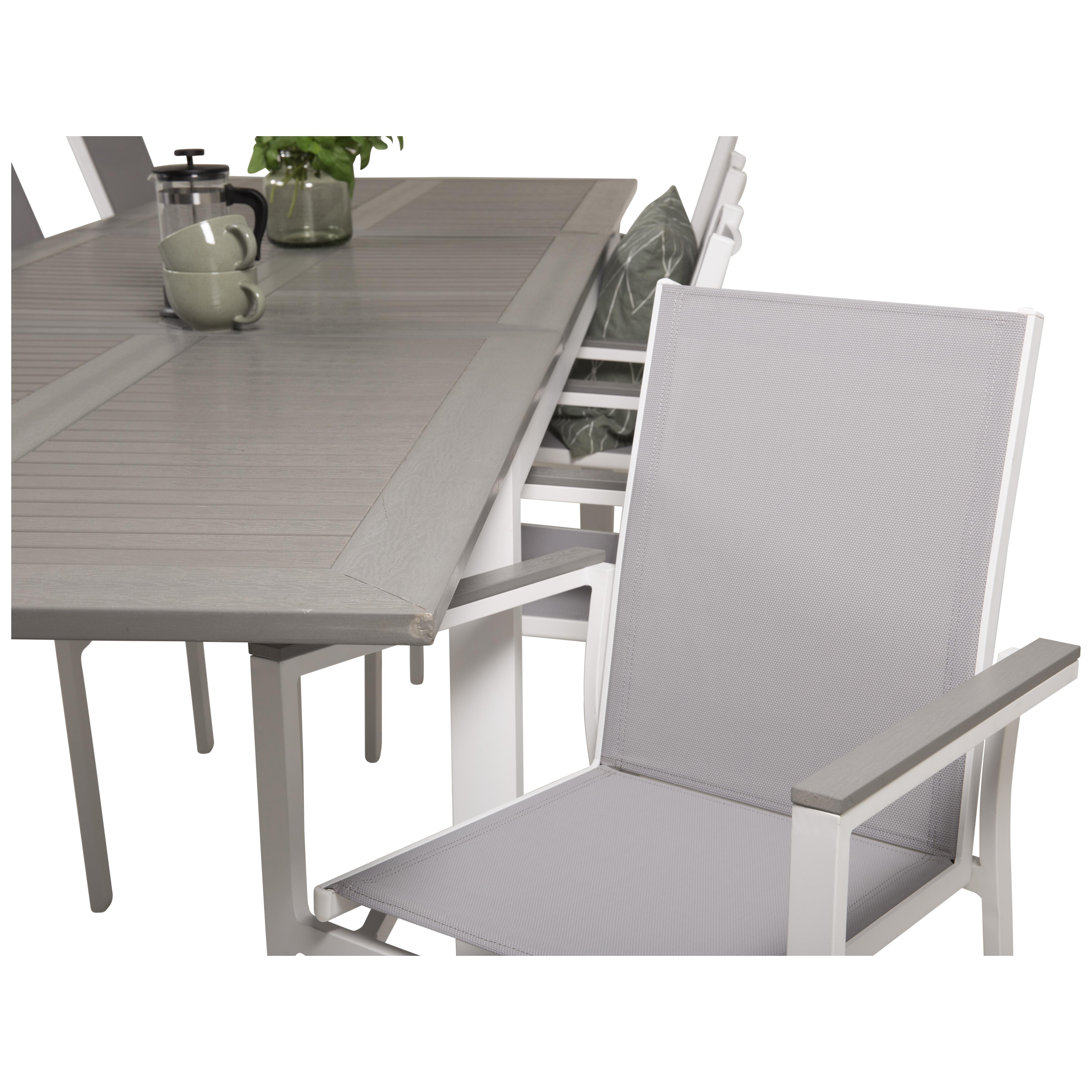 Matgrupp Venture Home Aleyna 224/324 med 8 Pincy Stolar