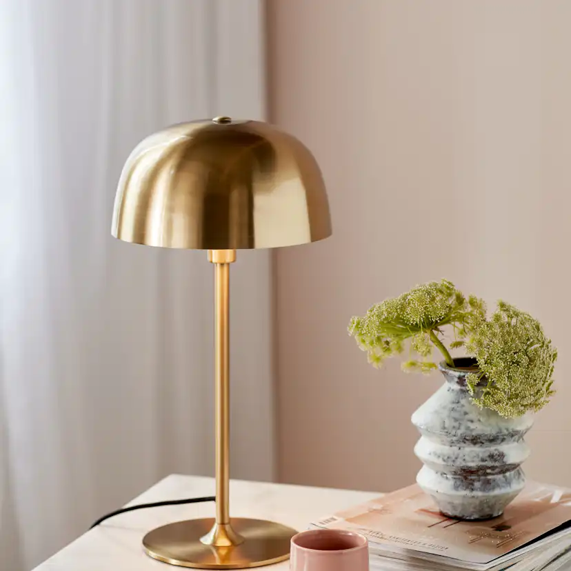 Bordslampa Nordlux Cera Mässing Innebelysning 24cm