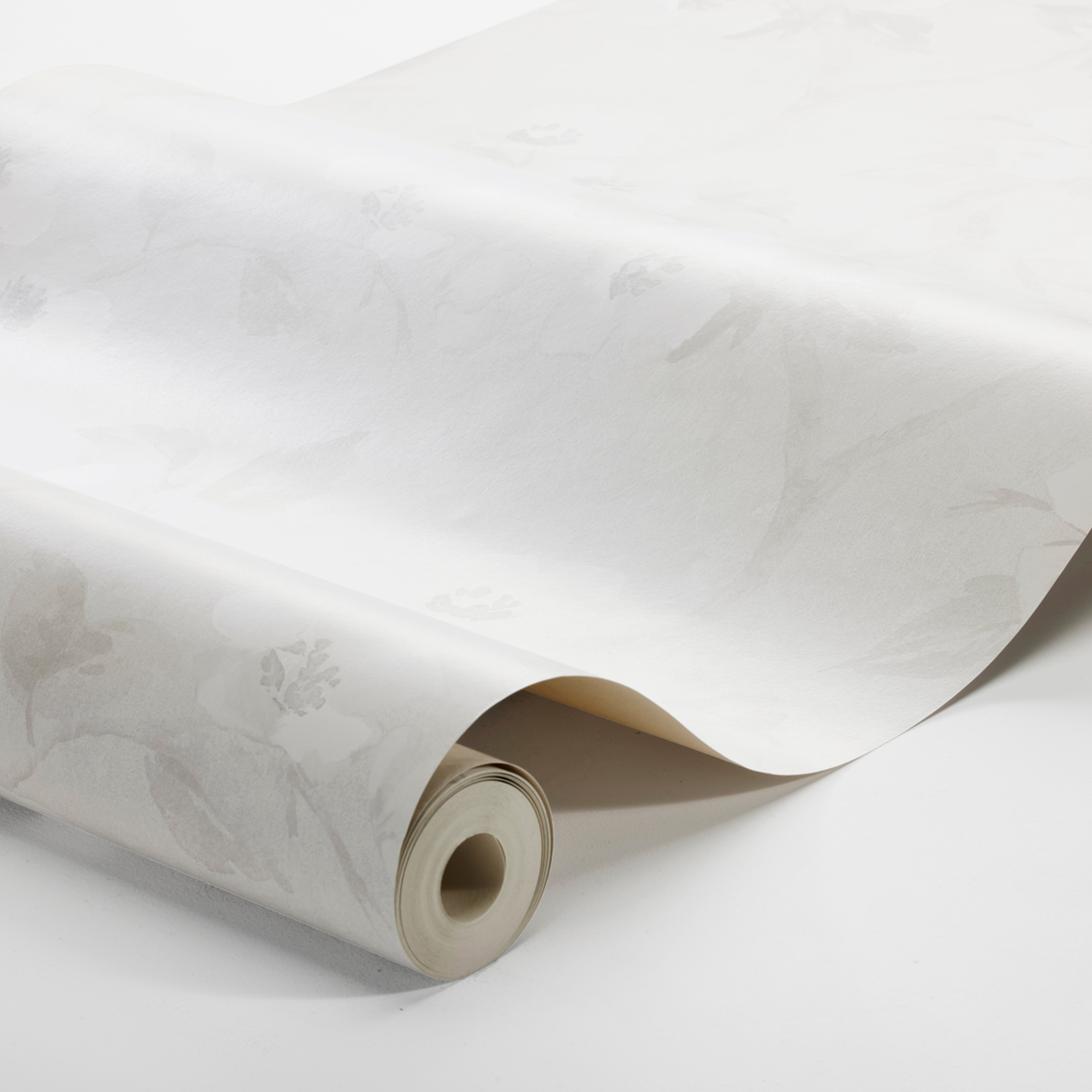Tapet Boråstapeter Helens Flower 3583 Non Woven, Mönstrad Grå