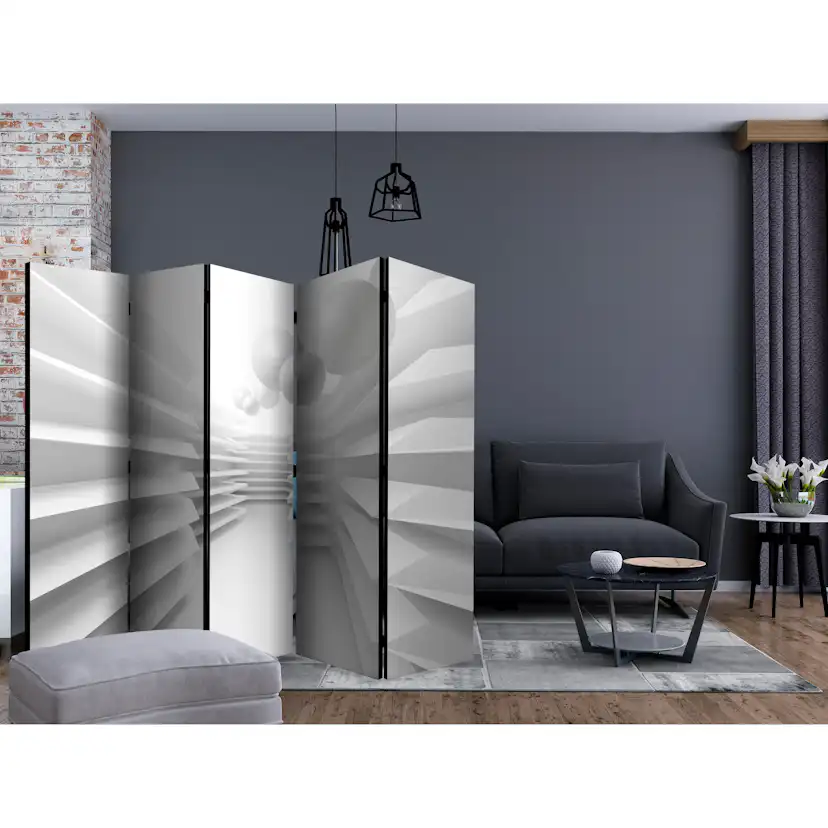 Rumsavdelare Arkiio White Maze II 225x172 cm