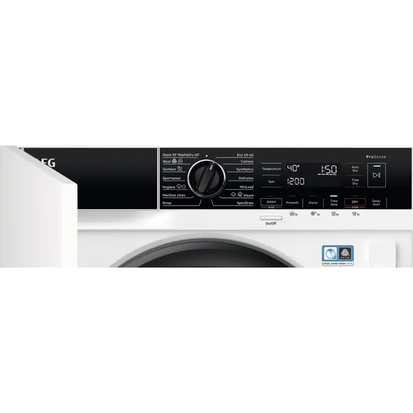 Tvätt/Torkmaskin AEG L7WBI864T 7000-Serien 8/4 kg 1600 varv