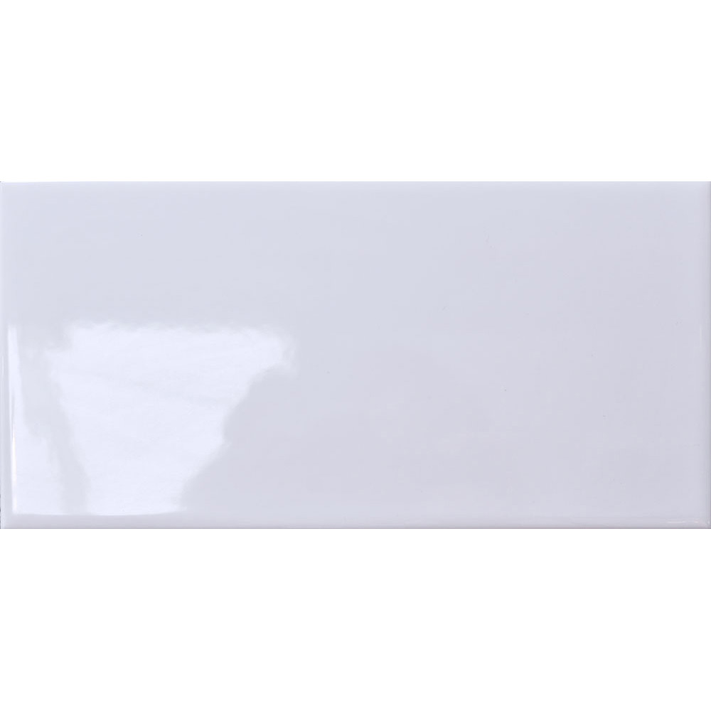 Kakel Tenfors Vit Slät Blank 10x20 cm