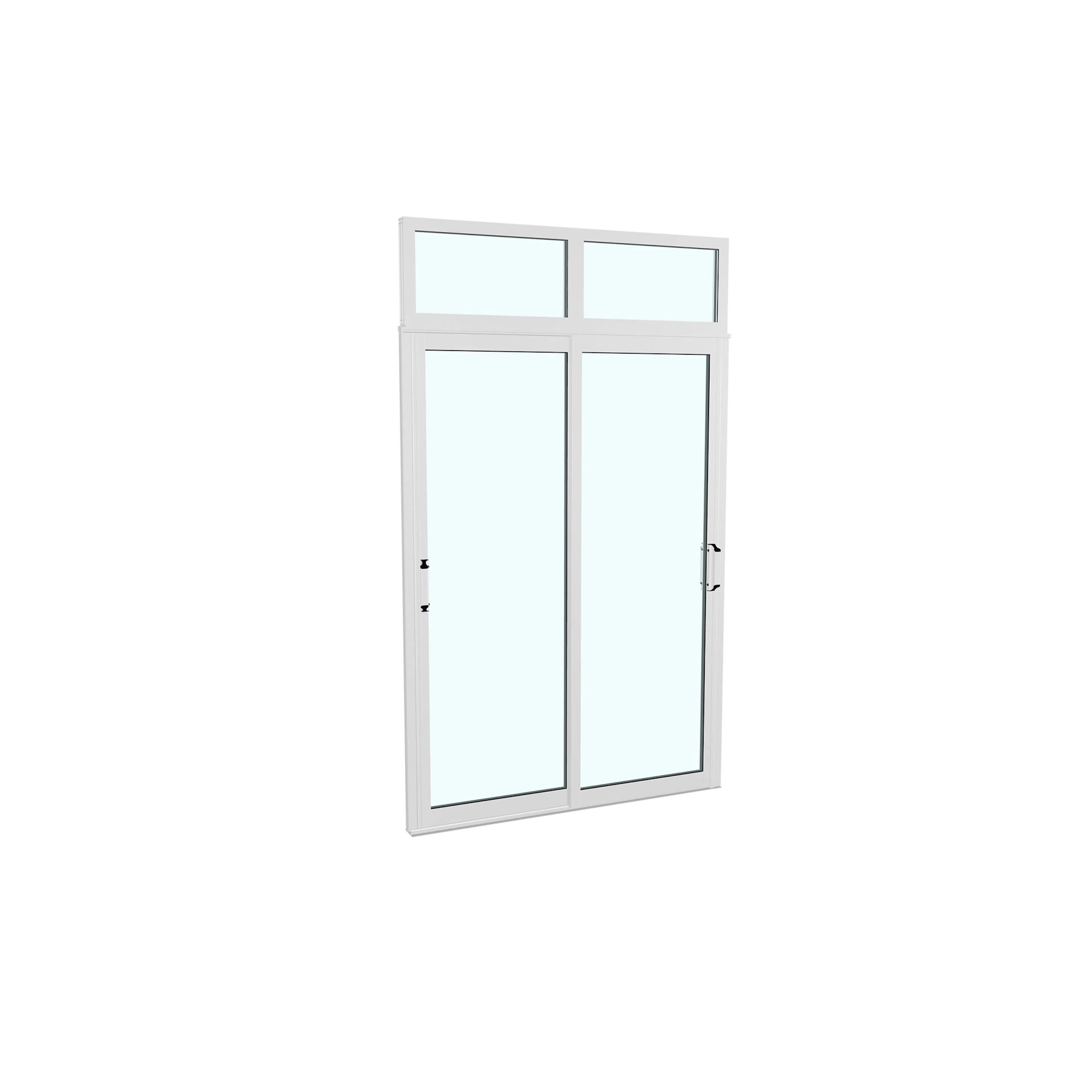 Dörrparti Robust m Överljus B1450xH2000+400mm-Vit ÅR B1450 x H2400, Vit RAL 9010