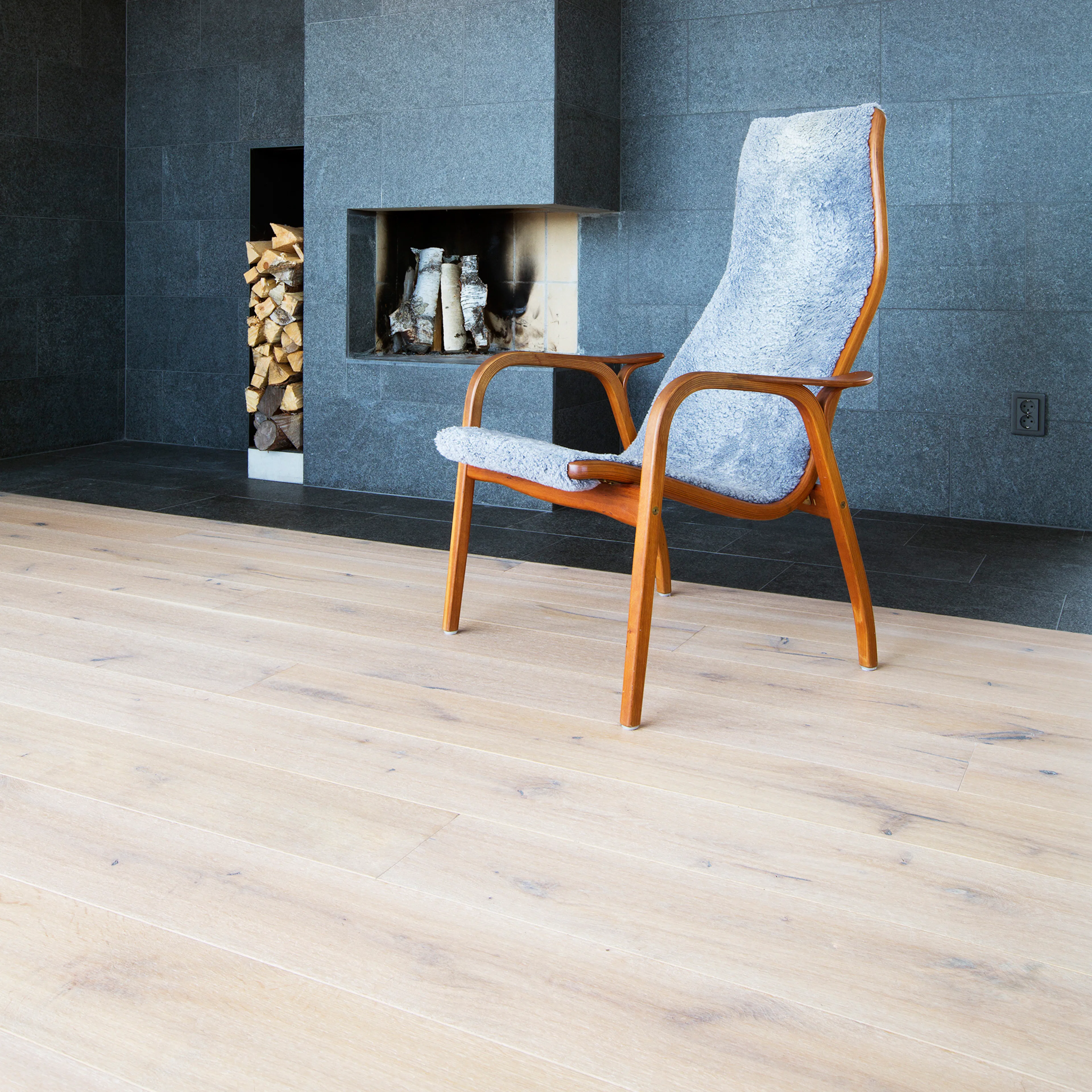 Baseco Trägolv EK Modern Vit Premium