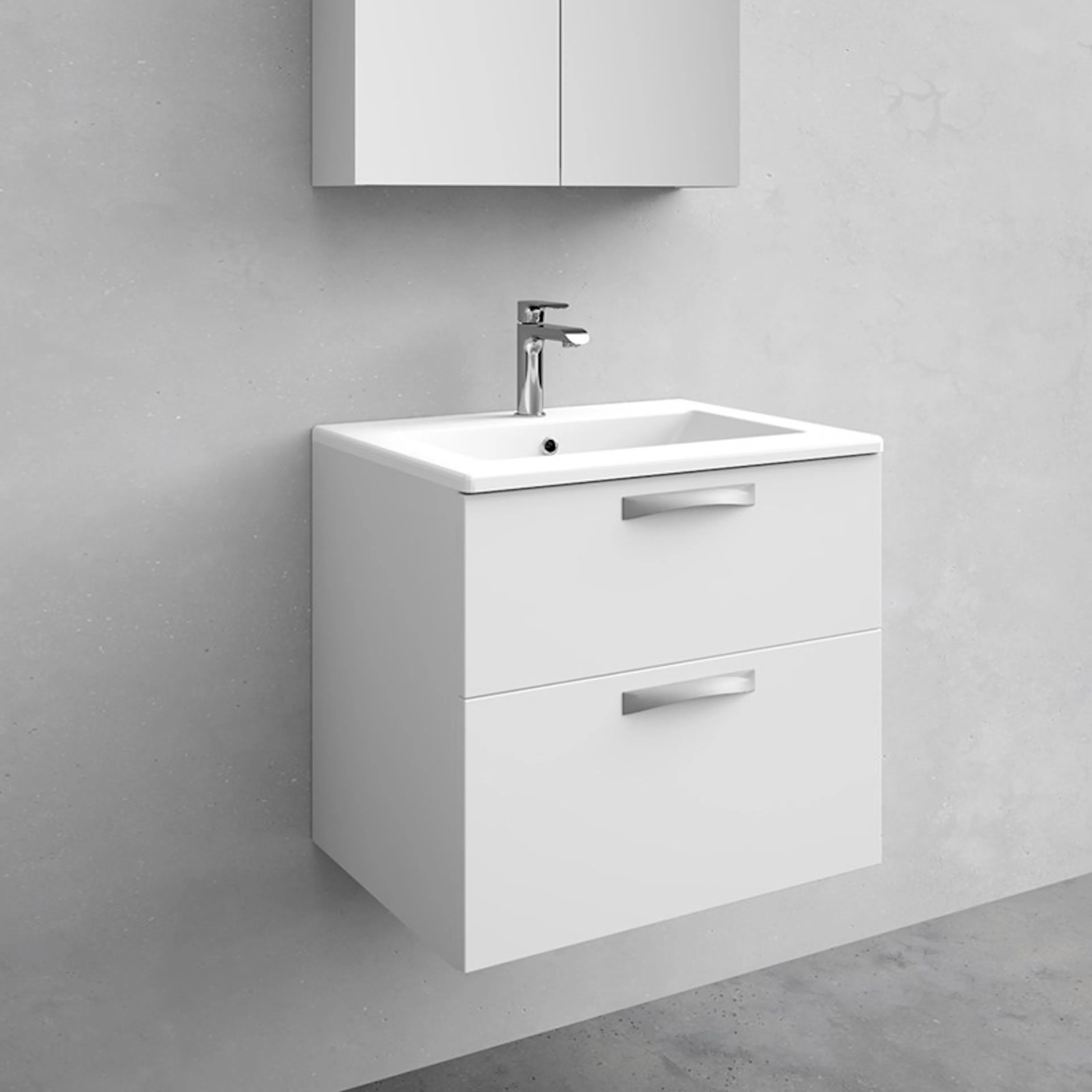 KOMMOD CITY VIT MATT 600 Matt Vit, Bredd: 600 mm