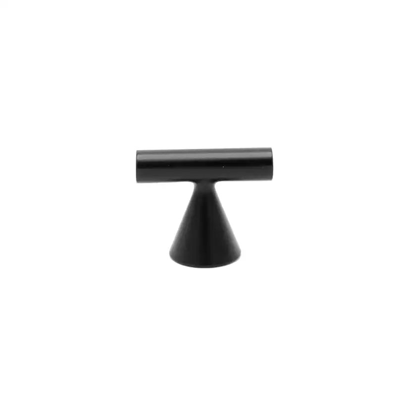 Knopp T Delta mattsvart Mattsvart