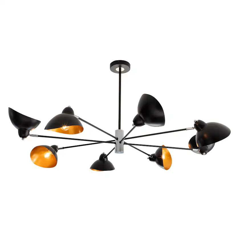 Taklampa Venture Home Emilio 8L
