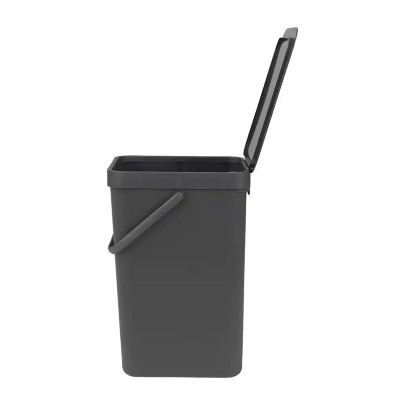 Papperskorg Brabantia SORT & GO 16 L Anthracite Färg: Anthracite, Volym: 16 l