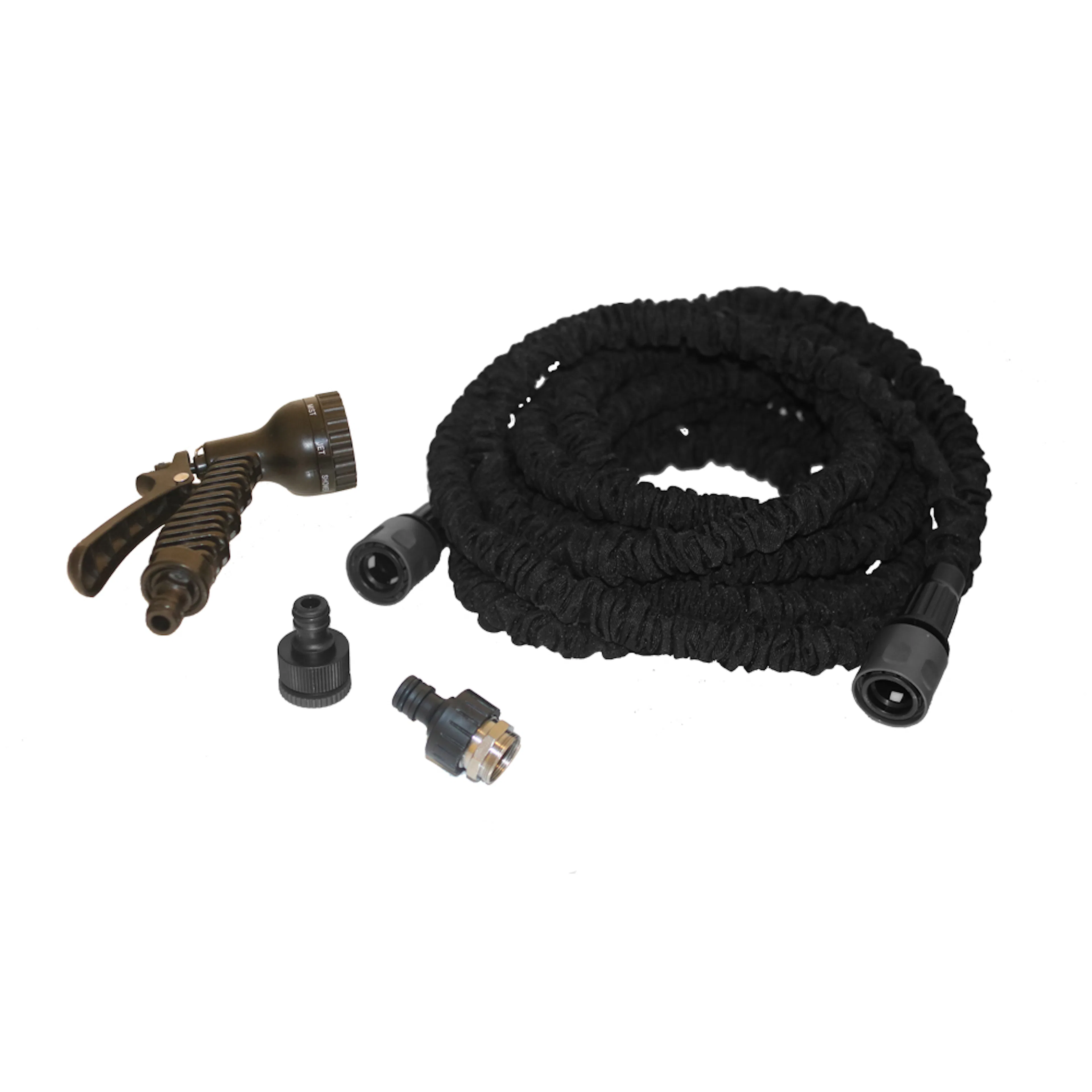 FLEXVANDSLANGE 15 M SORT Längd: 15 m
