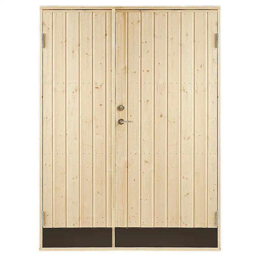 Dubbeldörr Vibostugan 10°
