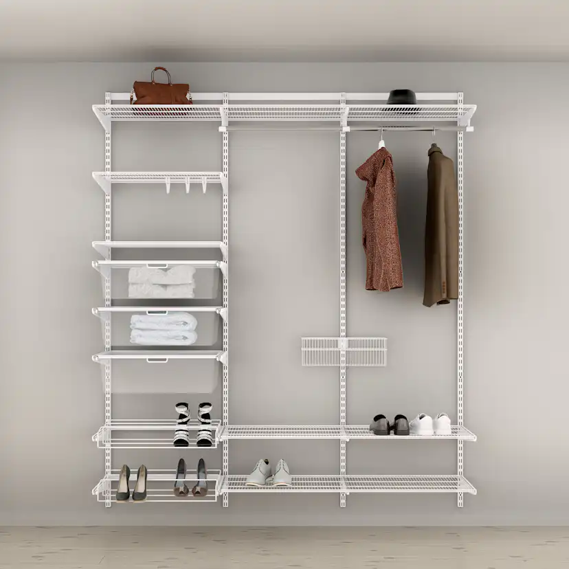 Hallösning Elfa Ready Solution Classic 14 Vit 186 cm