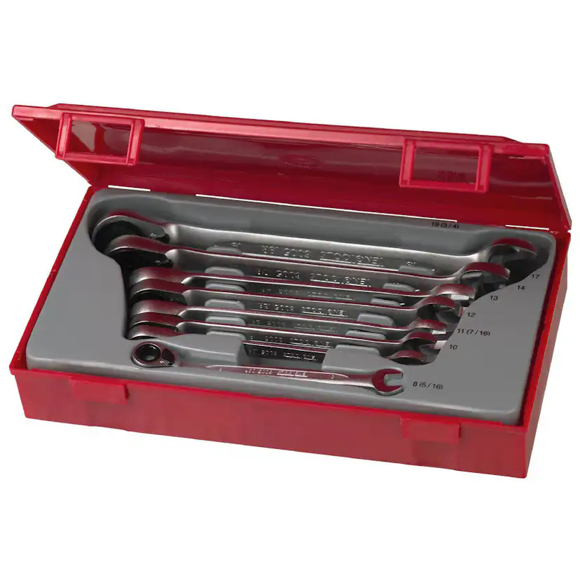U-ringspärrnyckelsats 8 delar Teng Tools TT6508R