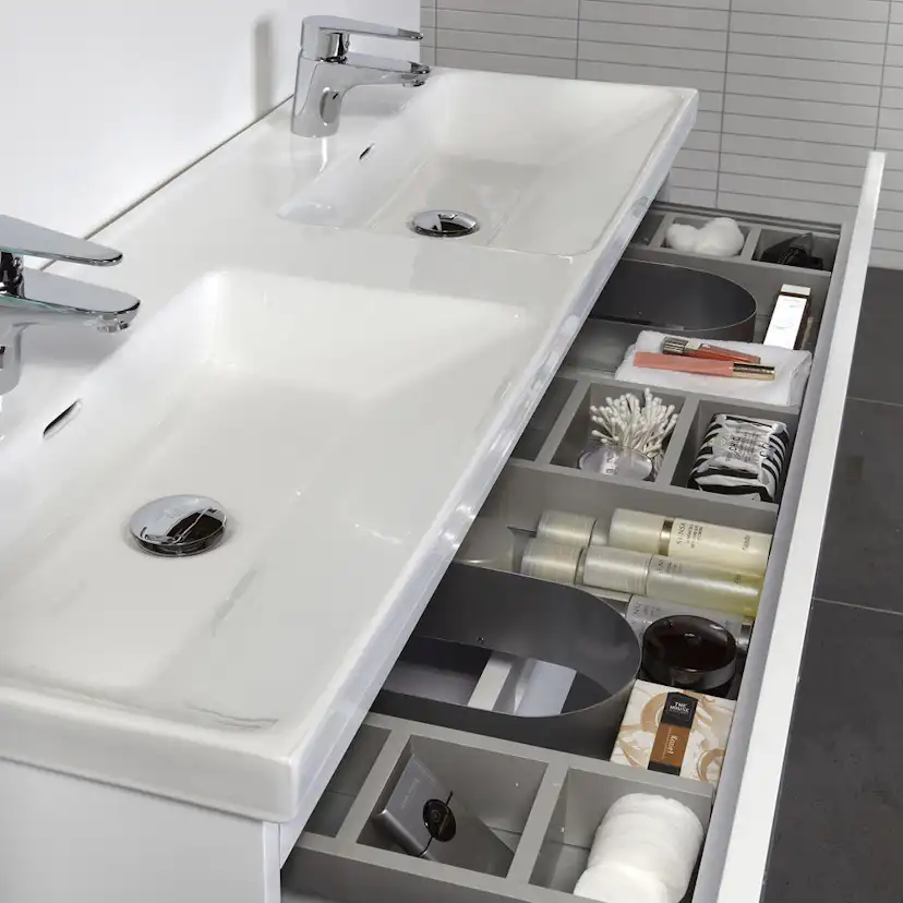 Möbelpaket Noro Relounge 1200 Vit Dubbel