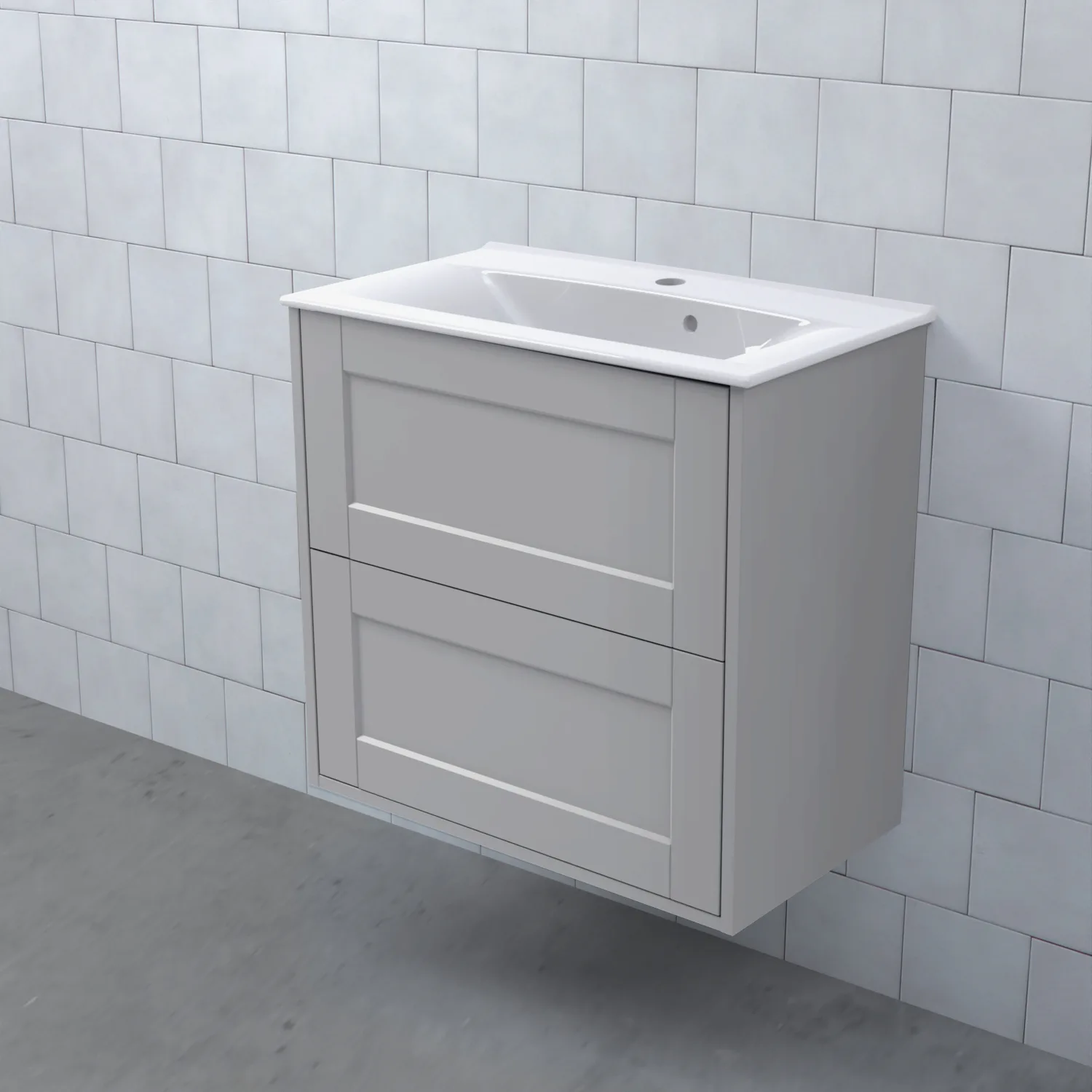 MEJDA Kommod Hög 60-35 Dälja Ljusgrå BxHXD: 598x572x365 mm, Dälja Ljusgrå