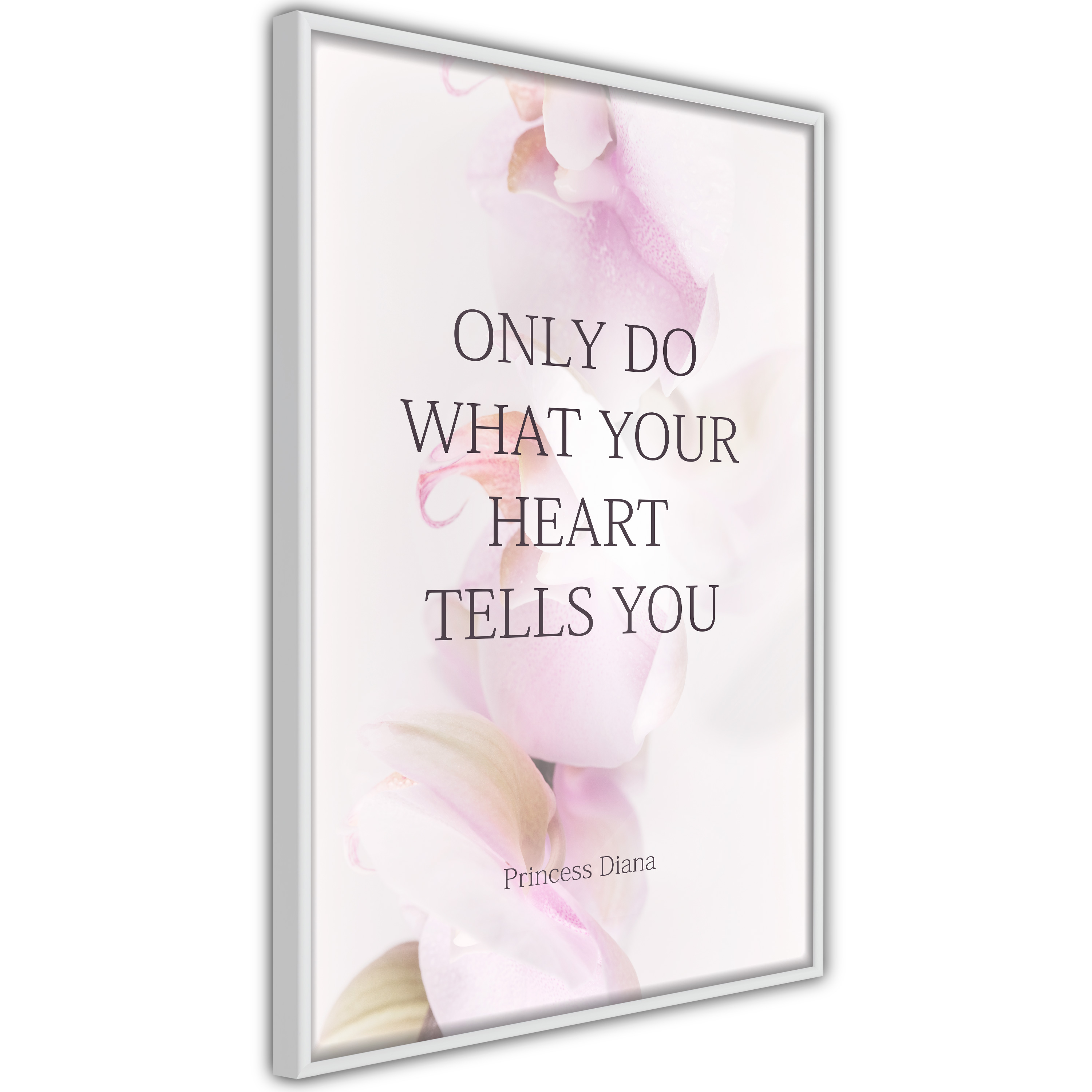 Poster Artgeist Affisch Do What Your Heart Tells