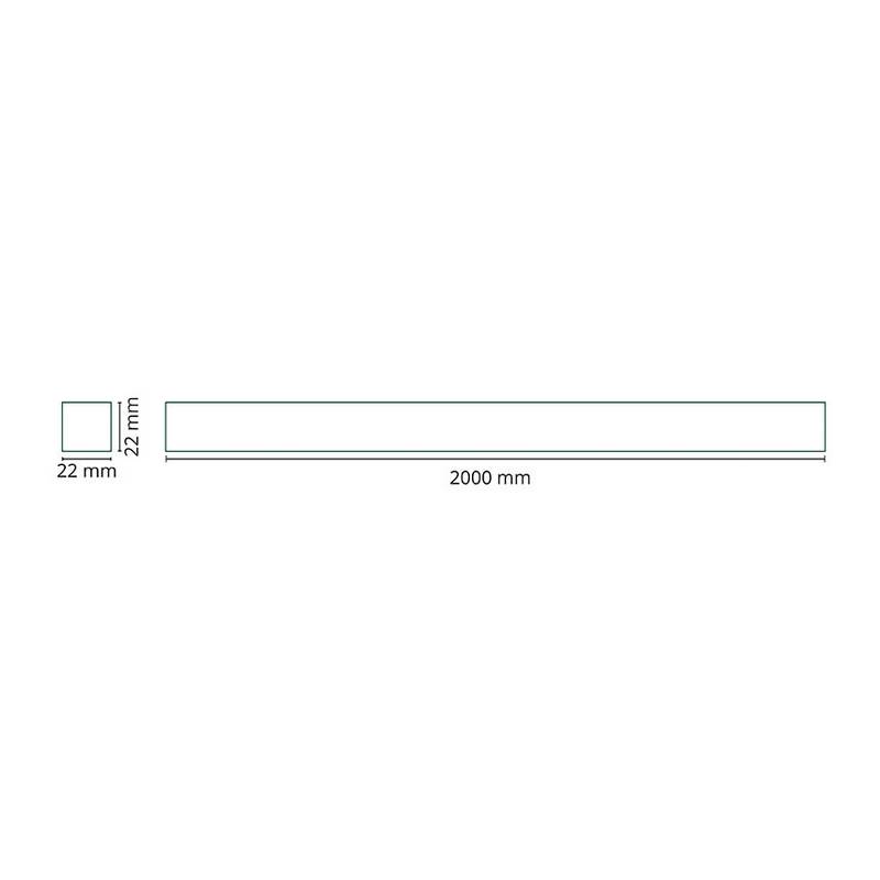 Skena SG ARMATUREN Zip 230V 2M M-V
