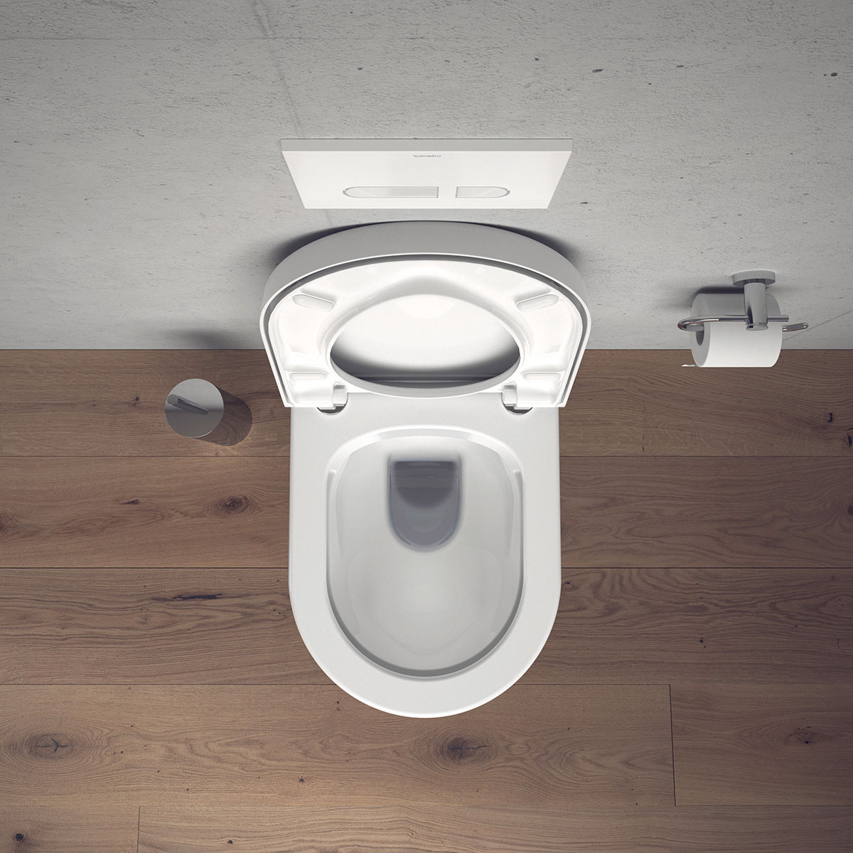 Vägghängd Toalettstol Duravit Starck 3 Rimless