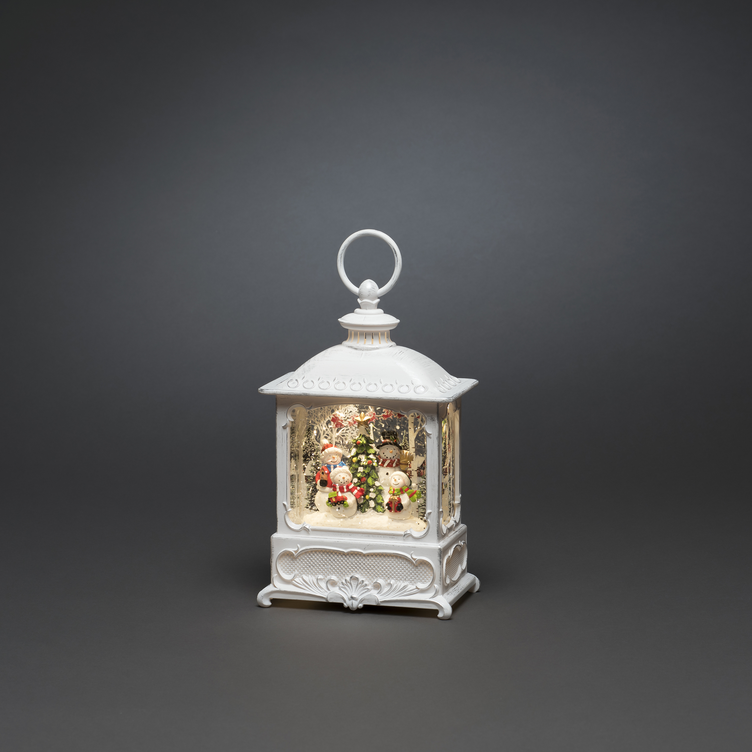 Juldekoration Gnosjö Konstsmide med Snögubbar