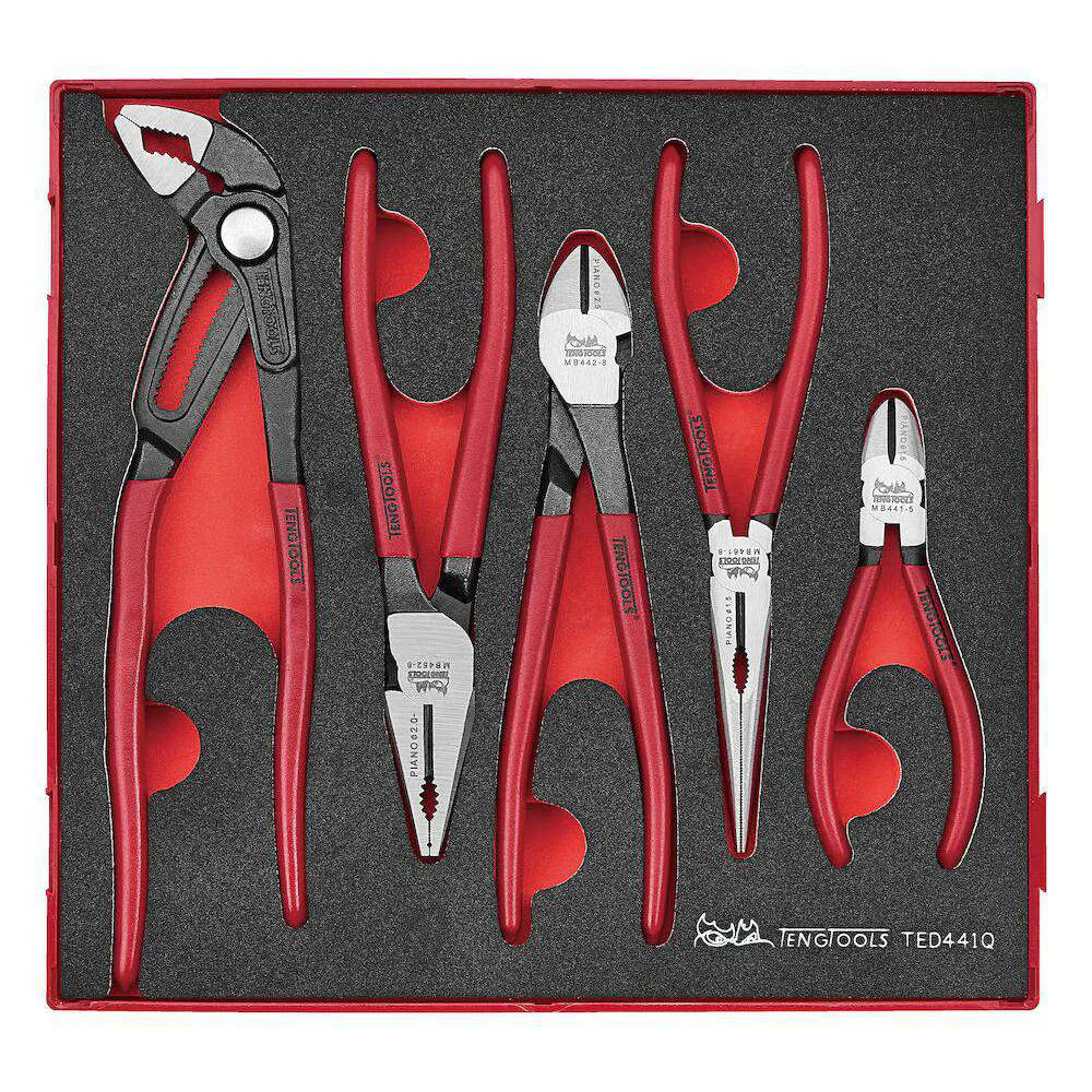 Tångsats Teng Tools 5-delars TED441Q
