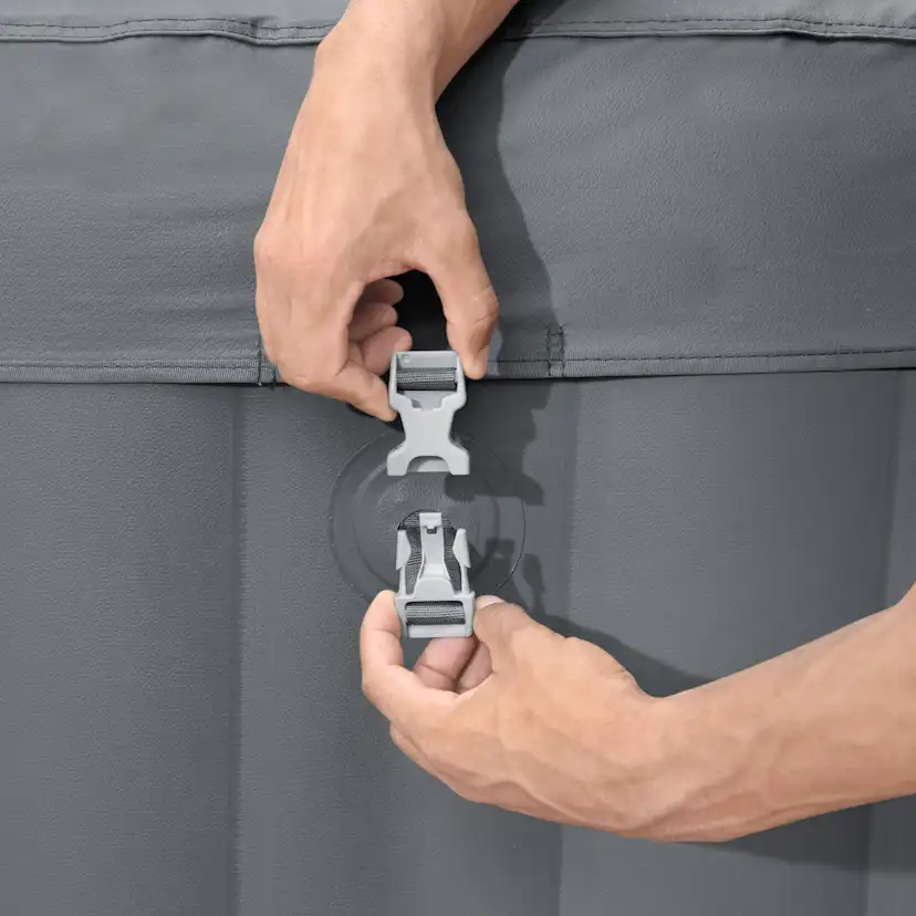 Uppblåsbart Spabad Bestway Lay-Z Santorini Hydrojet Pro